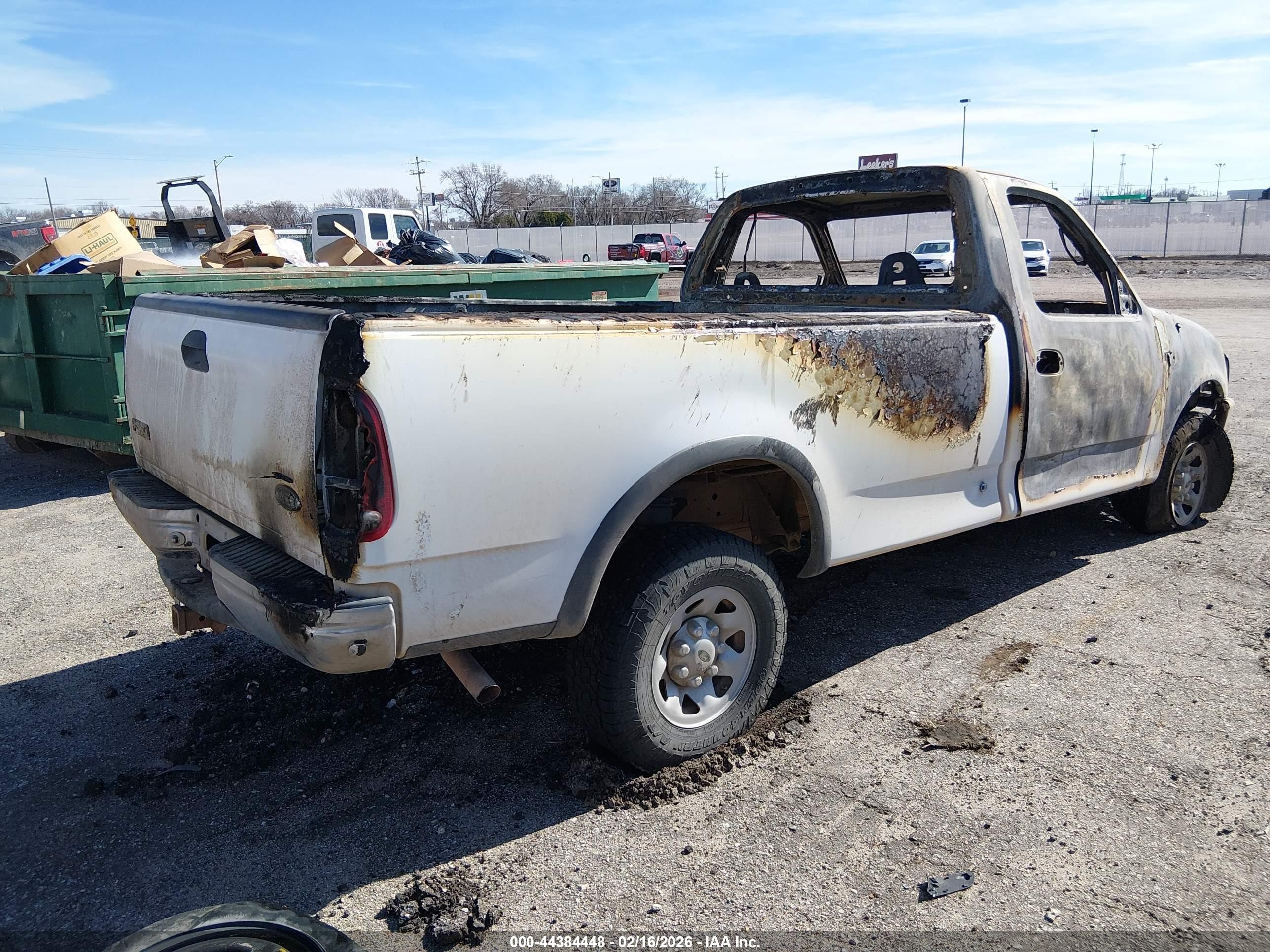 1998 Ford F-250 Lariat/standard/xl/xlt White vin: 2FTPF28L1WCB17031