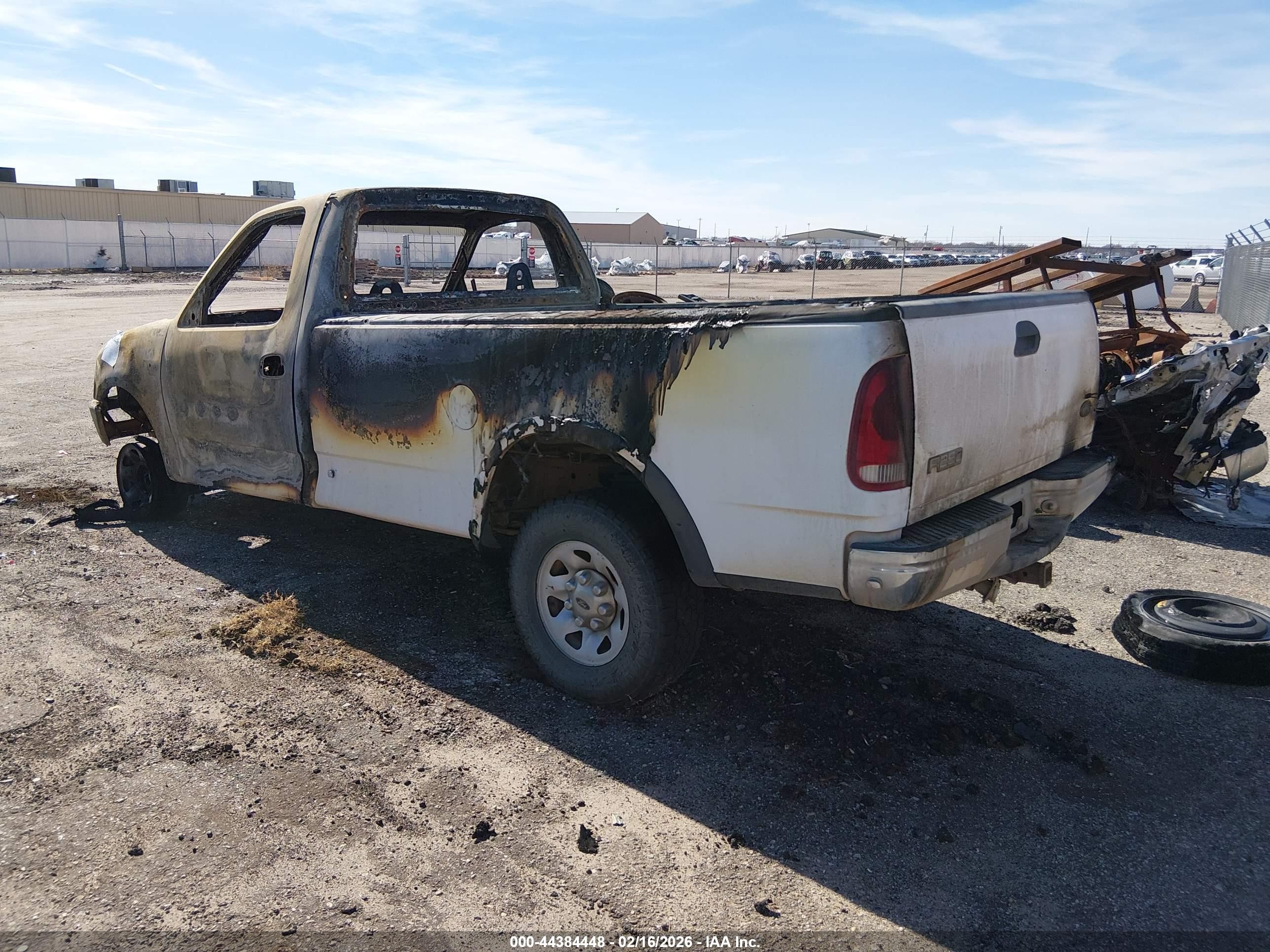 1998 Ford F-250 Lariat/standard/xl/xlt White vin: 2FTPF28L1WCB17031