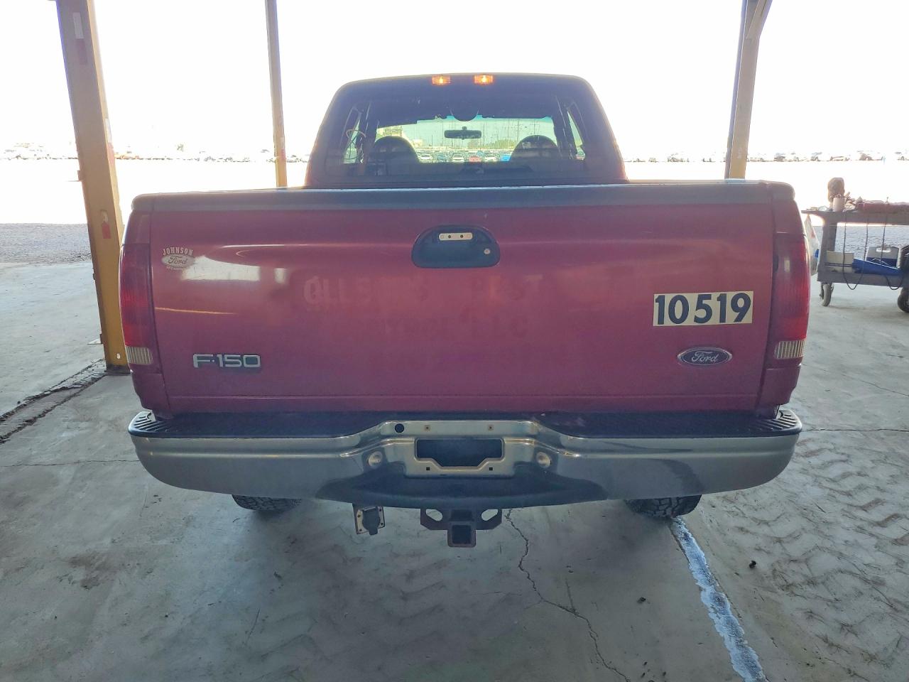 2000 Ford F150 Burgundy vin: 2FTPX18L3YCA19421