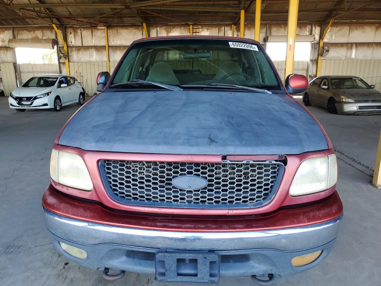 2000 Ford F150 Burgundy vin: 2FTPX18L3YCA19421