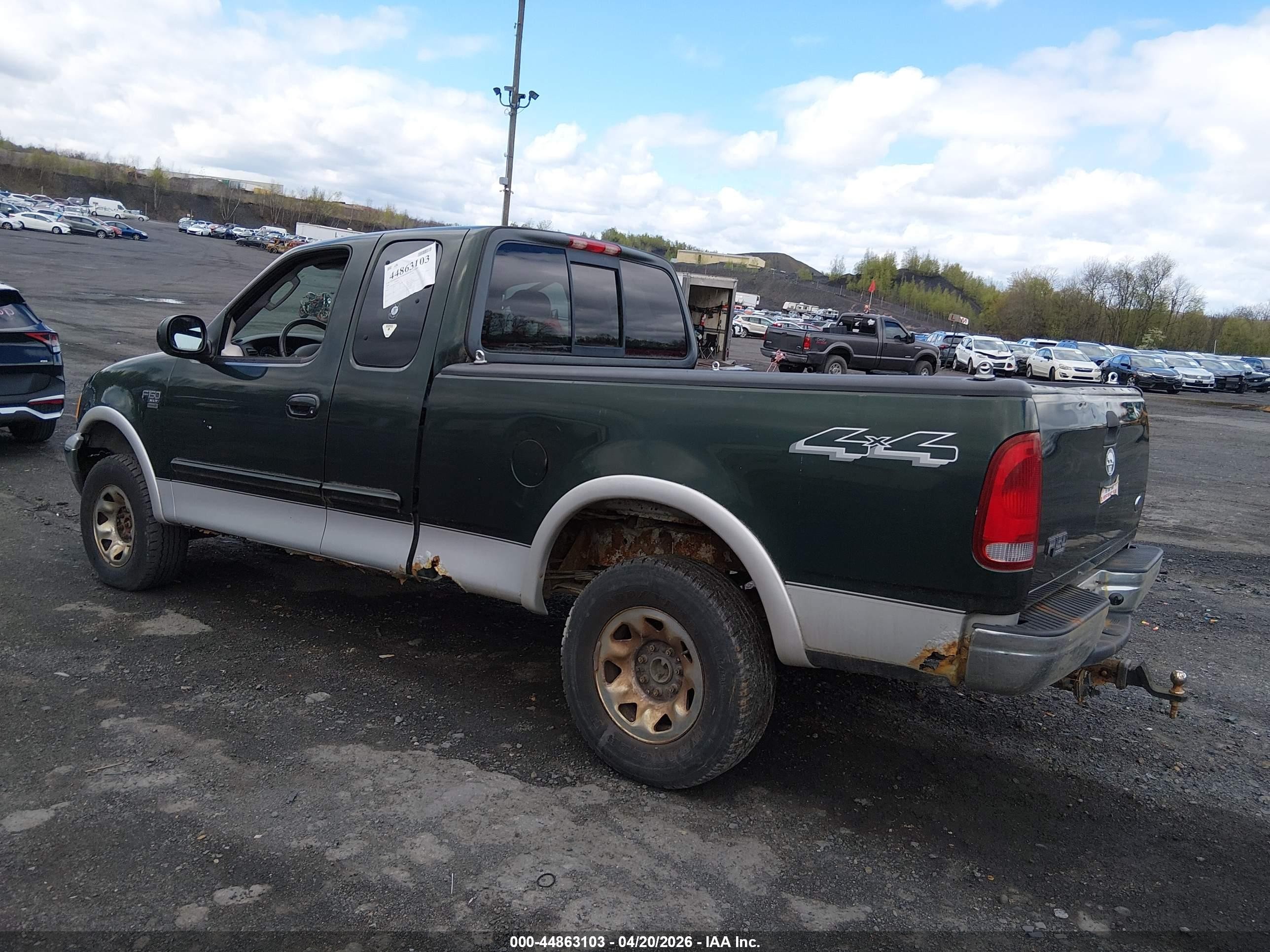 2003 Ford F-150 Lariat/xl/xlt Зеленый vin: 2FTPX18L53CA71805