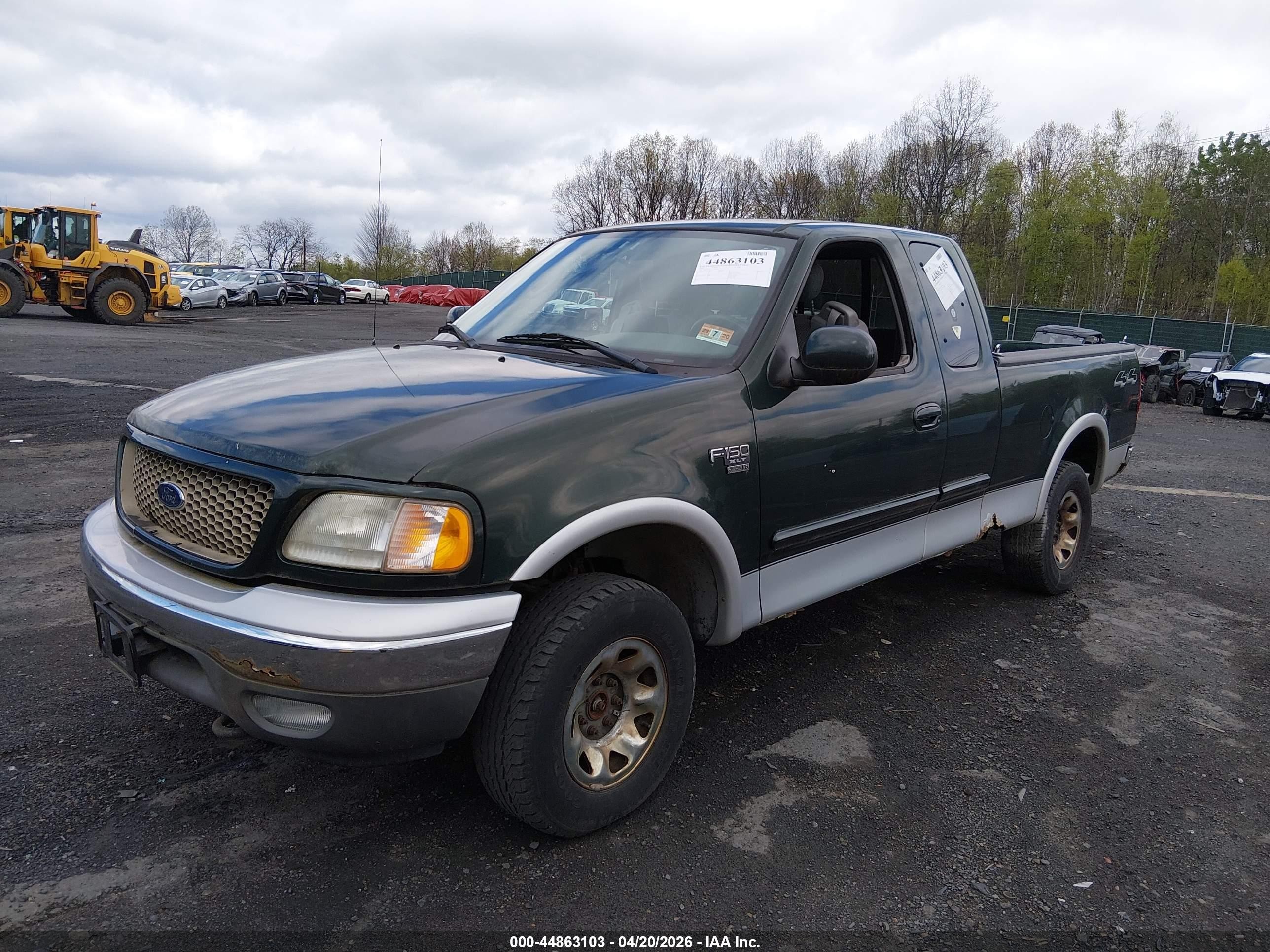 2003 Ford F-150 Lariat/xl/xlt Зеленый vin: 2FTPX18L53CA71805