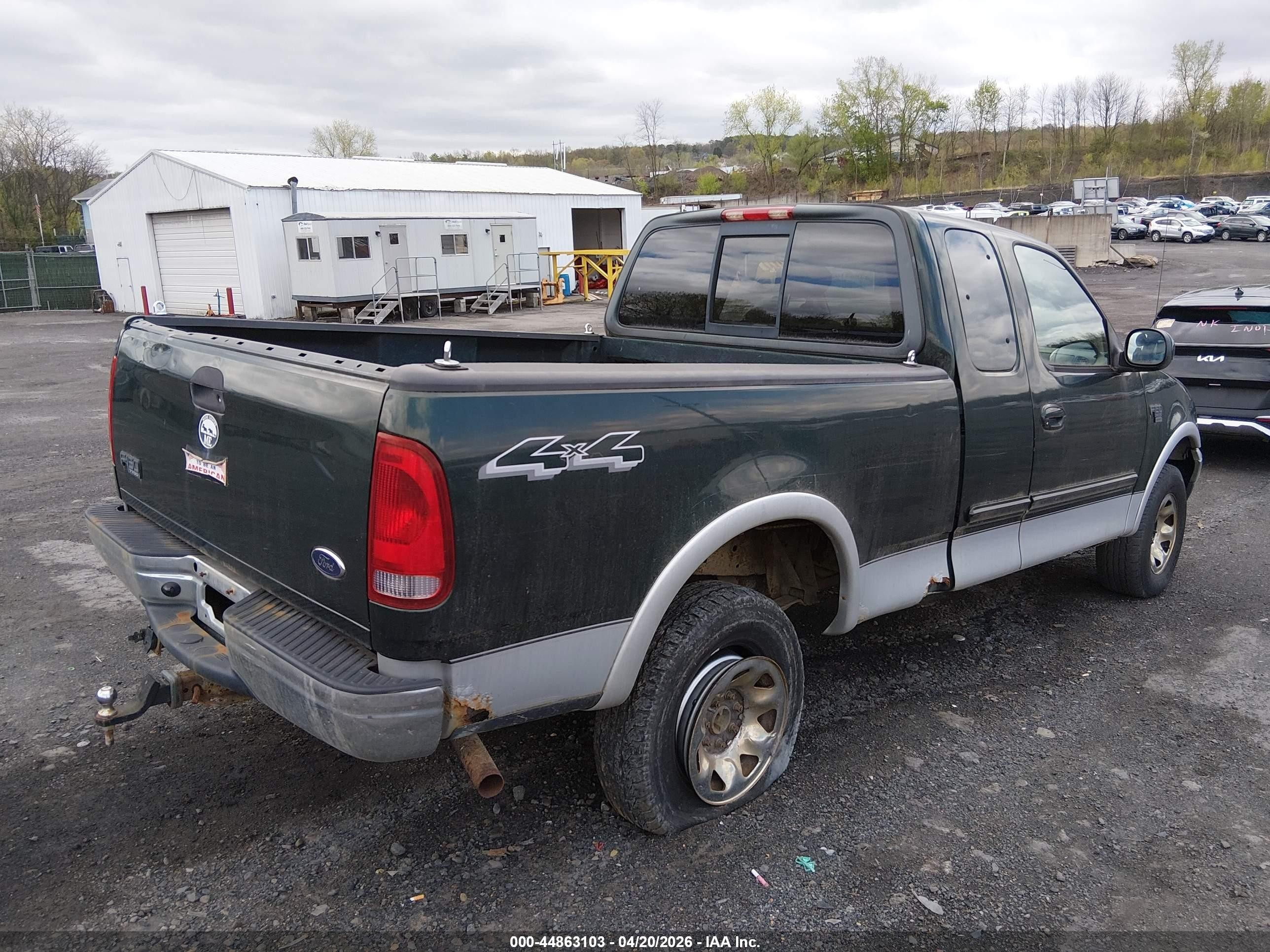 2003 Ford F-150 Lariat/xl/xlt Зеленый vin: 2FTPX18L53CA71805