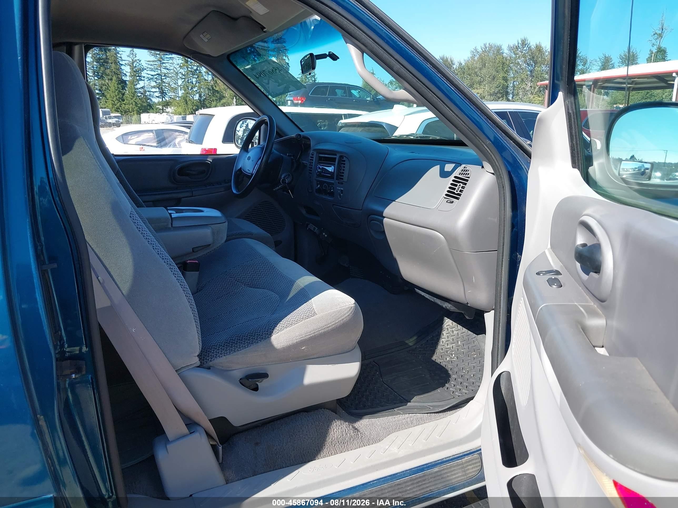 1999 Ford F-250 Lariat/work Series/xl/xlt Blue vin: 2FTPX28L3XCA81356