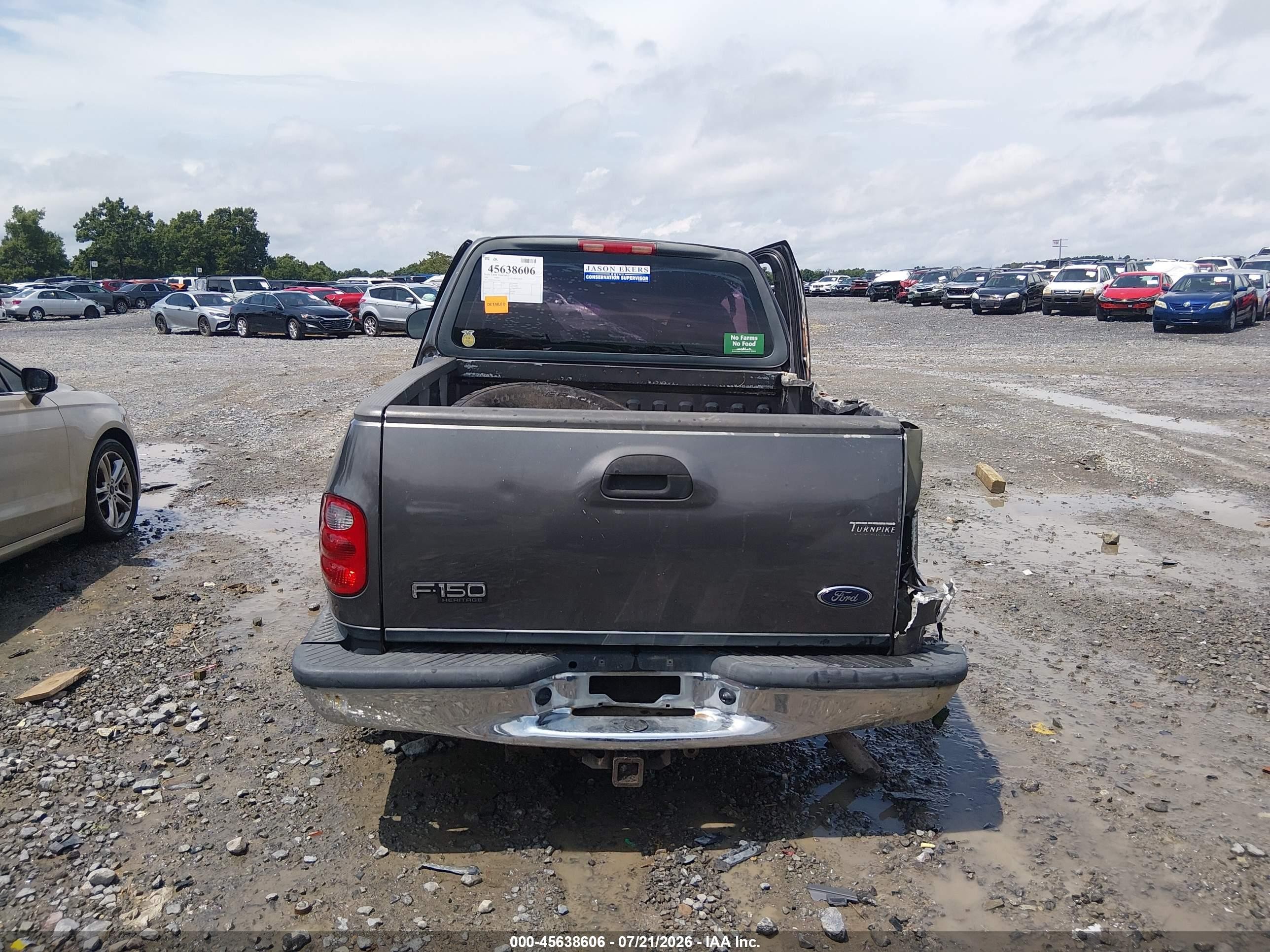 2004 Ford F-150 Heritage Xl/xlt Gray vin: 2FTRF07214CA19975