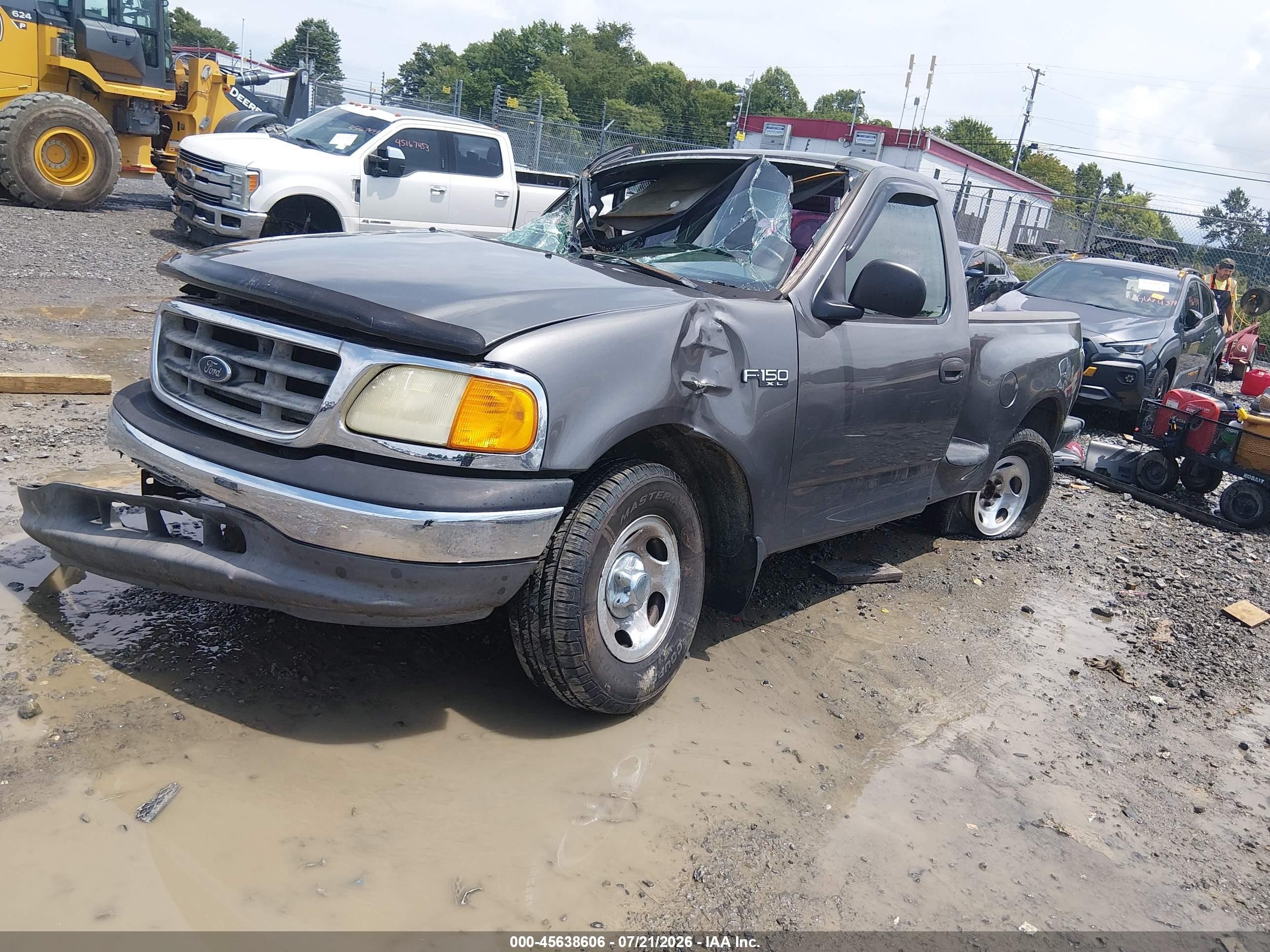 2004 Ford F-150 Heritage Xl/xlt Gray vin: 2FTRF07214CA19975