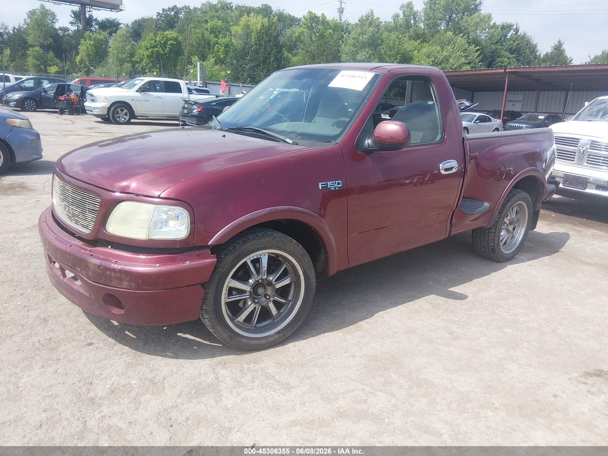 2003 Ford F-150 Xl/xlt Red vin: 2FTRF07243CB03951
