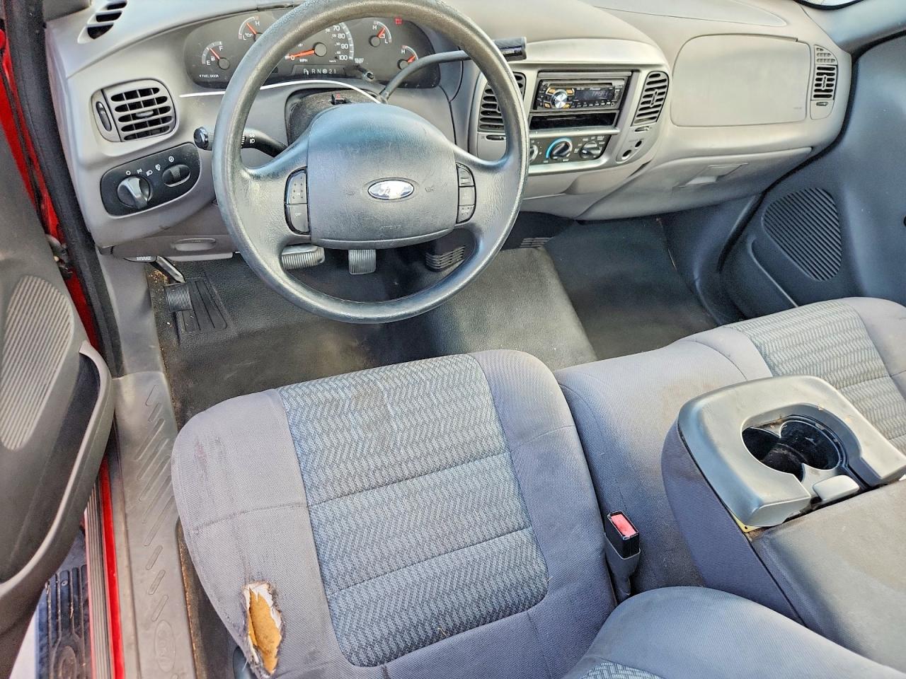 2003 Ford F150 Red vin: 2FTRF07263CA54493