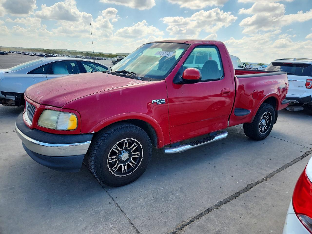 2003 Ford F150 Red vin: 2FTRF07263CA54493