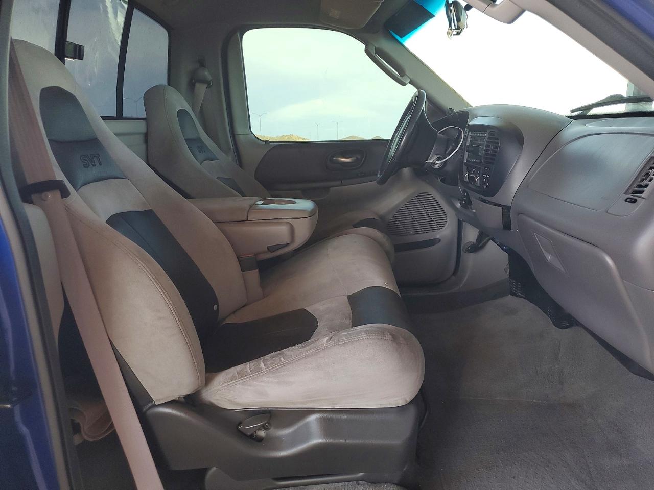 2004 Ford F150 Svt Lightning Blue vin: 2FTRF07334CA49262