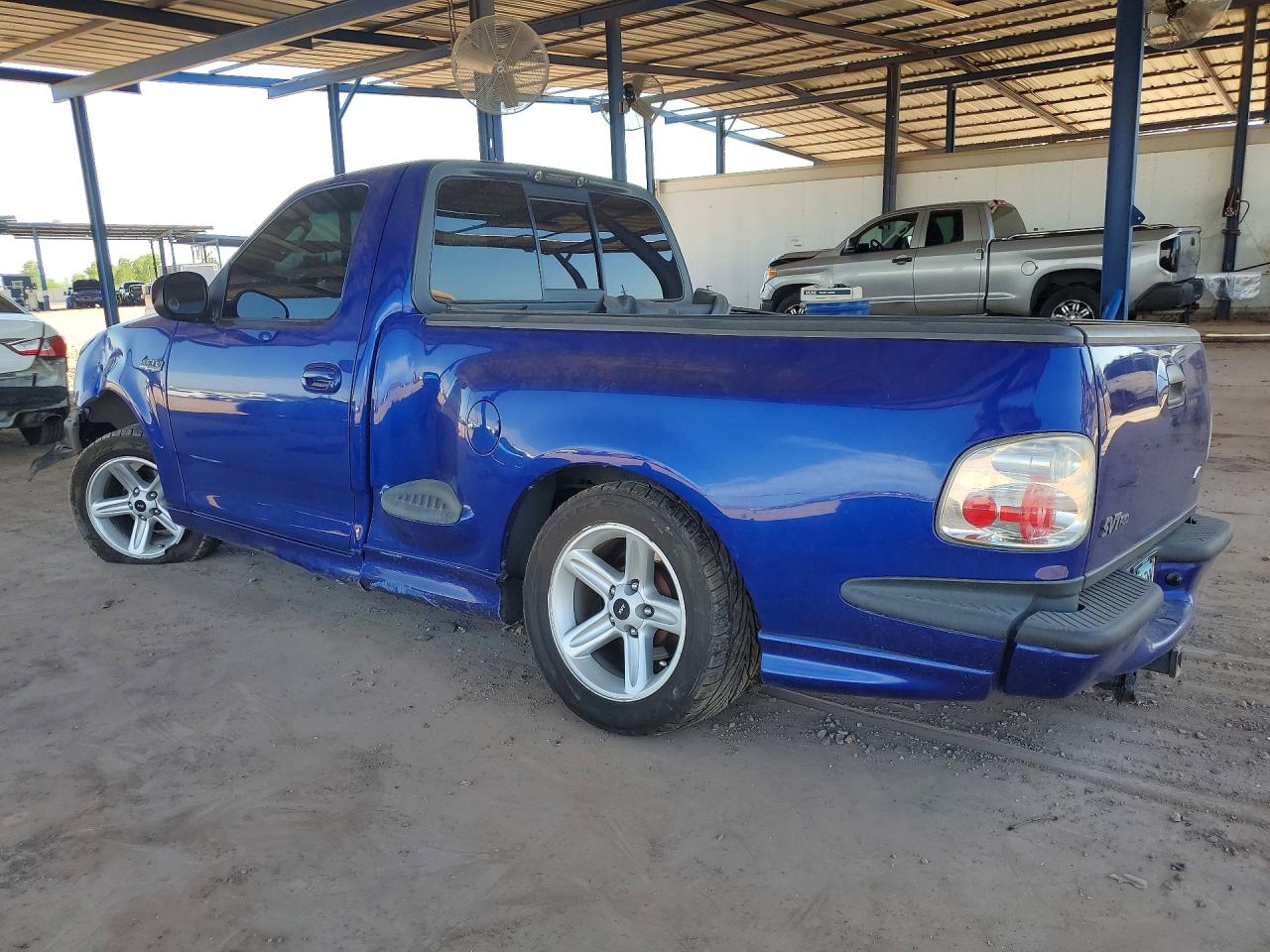 2004 Ford F150 Svt Lightning Blue vin: 2FTRF07334CA49262