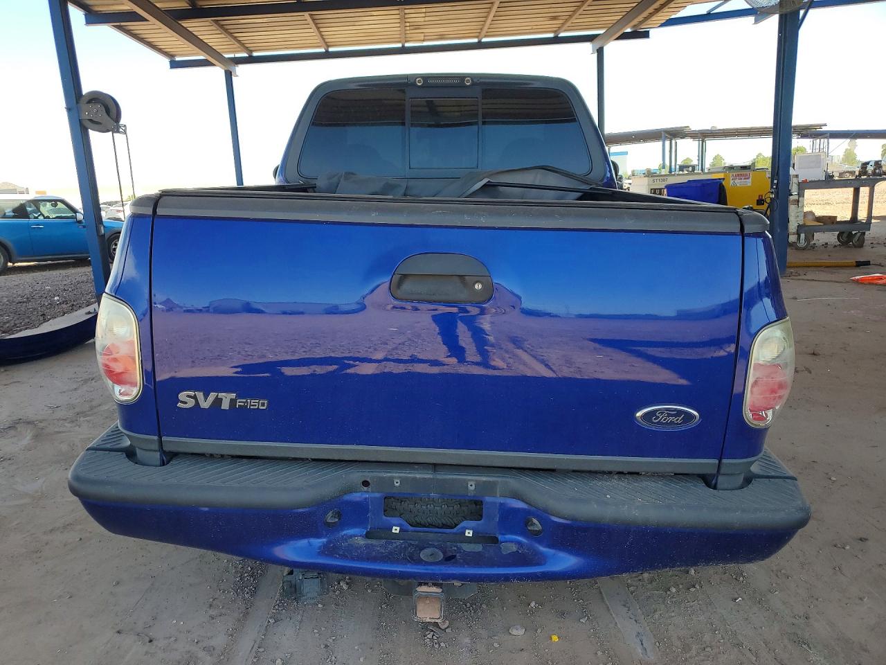 2004 Ford F150 Svt Lightning Blue vin: 2FTRF07334CA49262