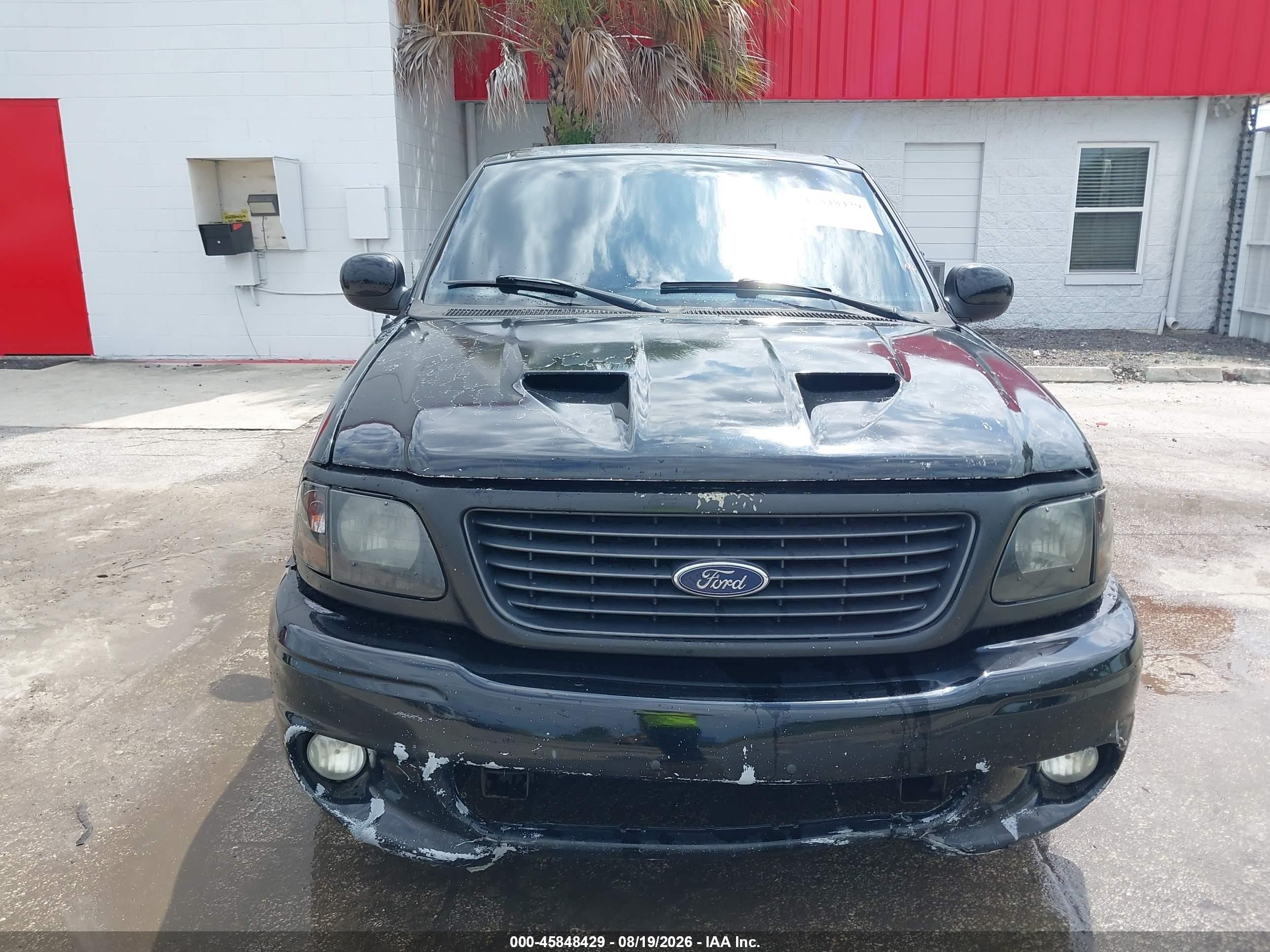 2003 Ford F-150 Lightning Black vin: 2FTRF07363CA77202