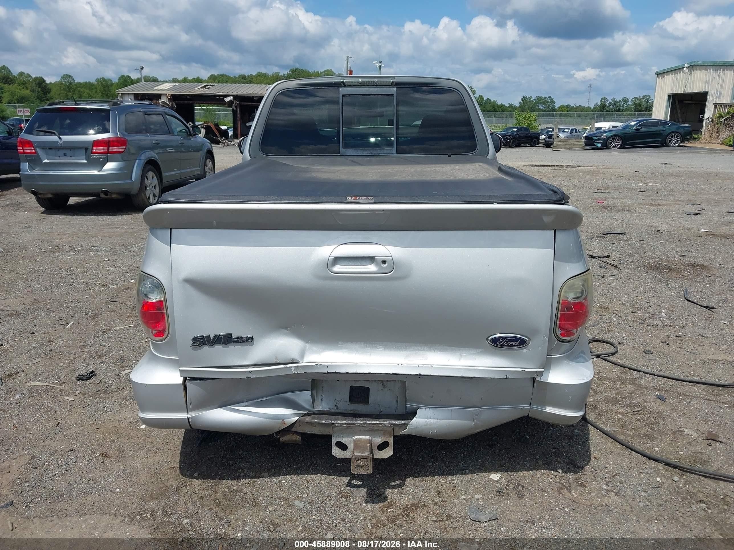 2004 Ford F-150 Heritage Lightning Silver vin: 2FTRF07394CA61206