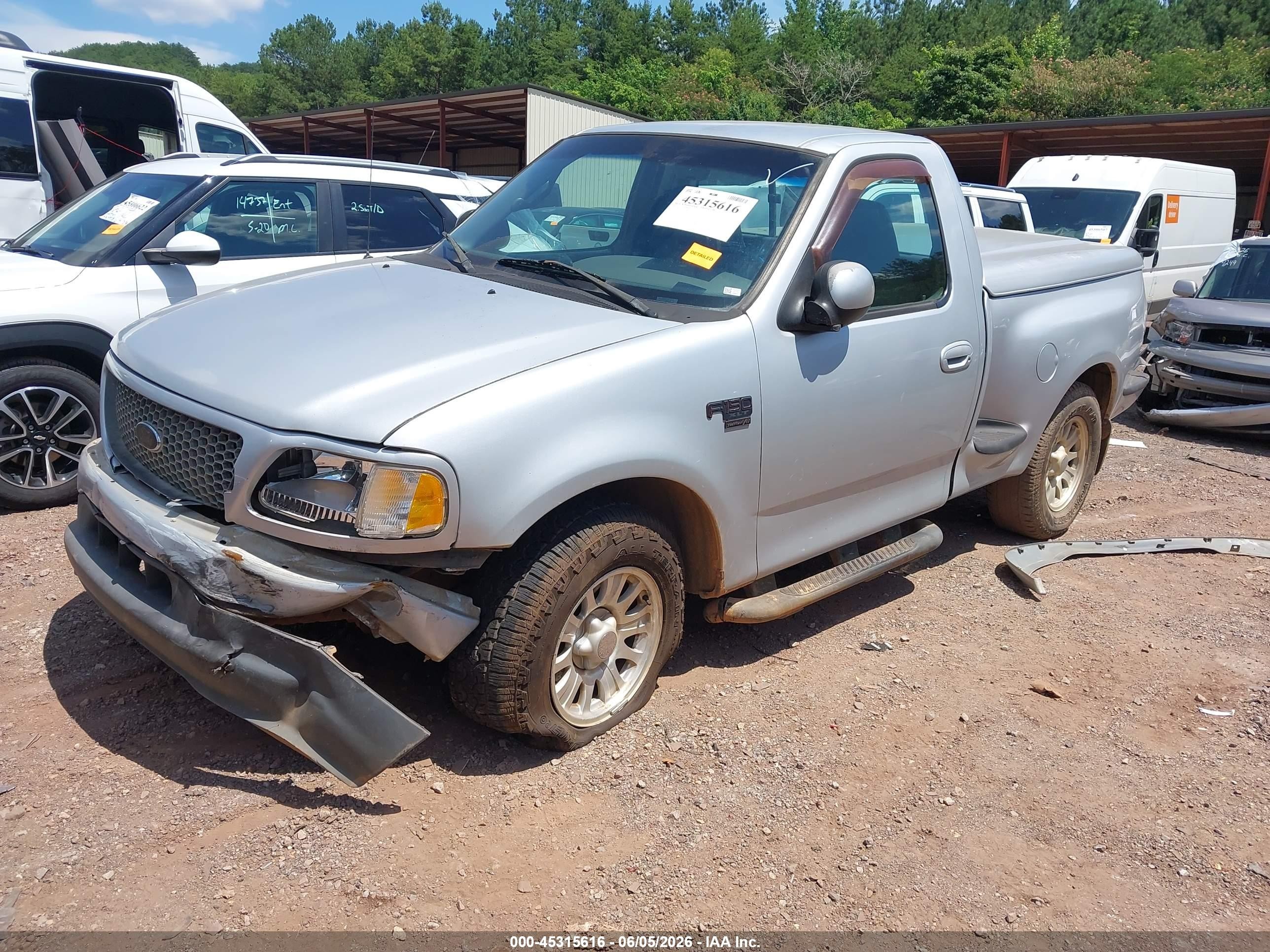 2001 Ford F-150 Xl/xlt Silver vin: 2FTRF07W01CA86601