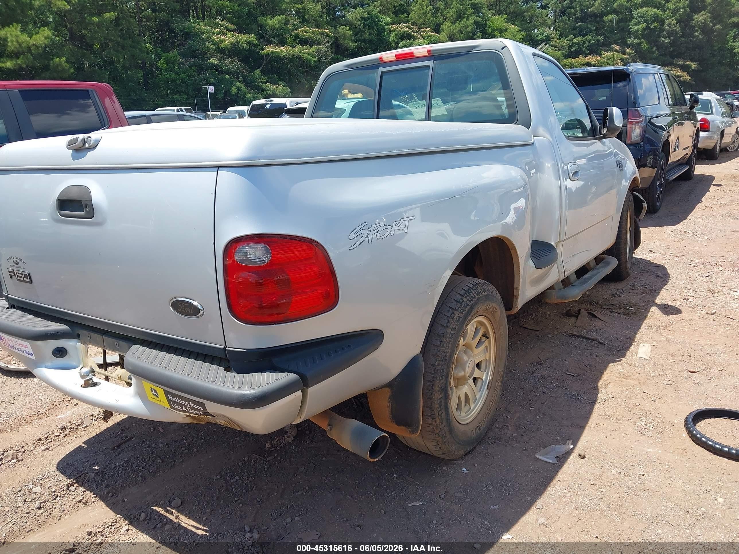 2001 Ford F-150 Xl/xlt Silver vin: 2FTRF07W01CA86601