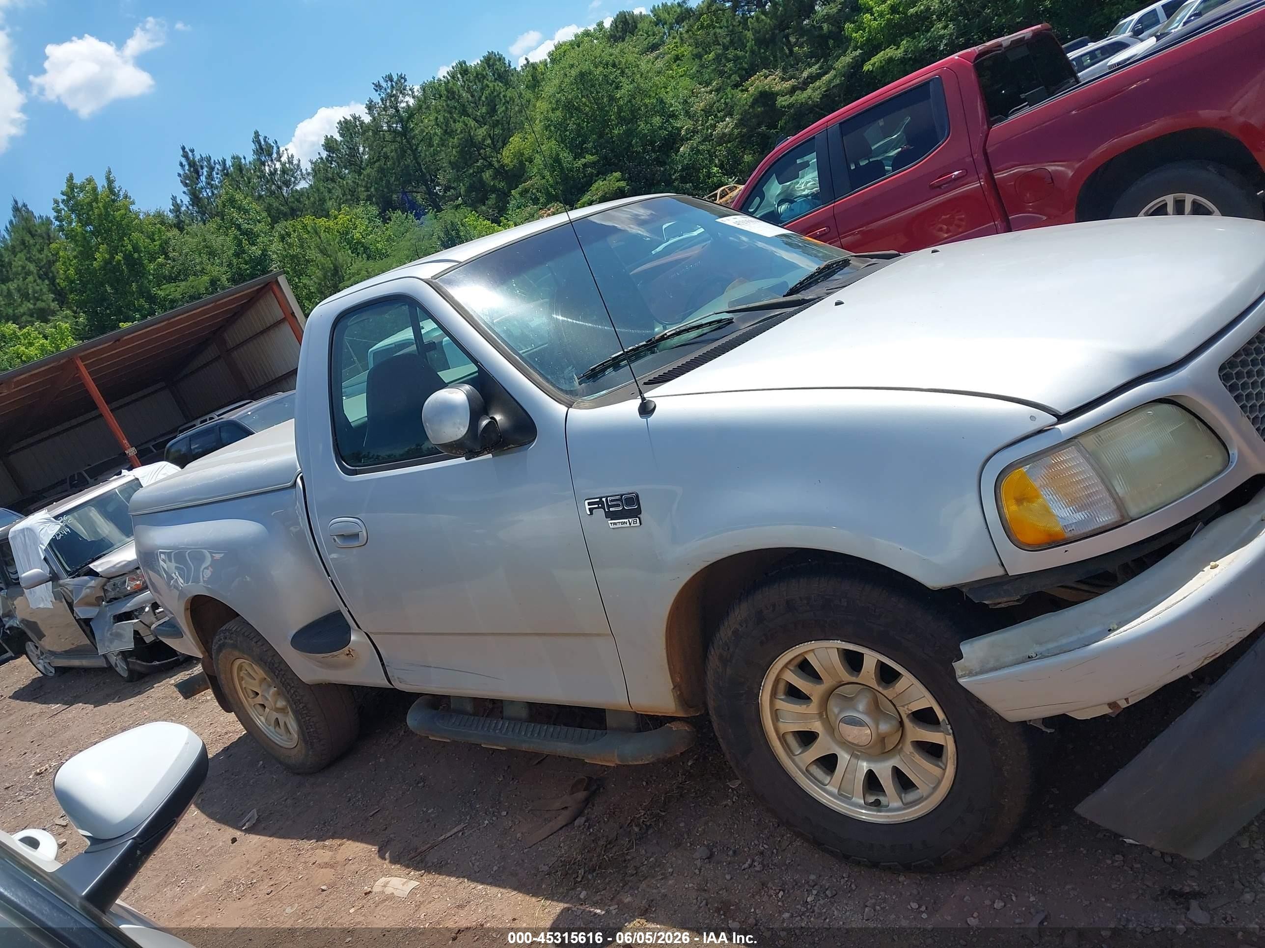 2001 Ford F-150 Xl/xlt Silver vin: 2FTRF07W01CA86601