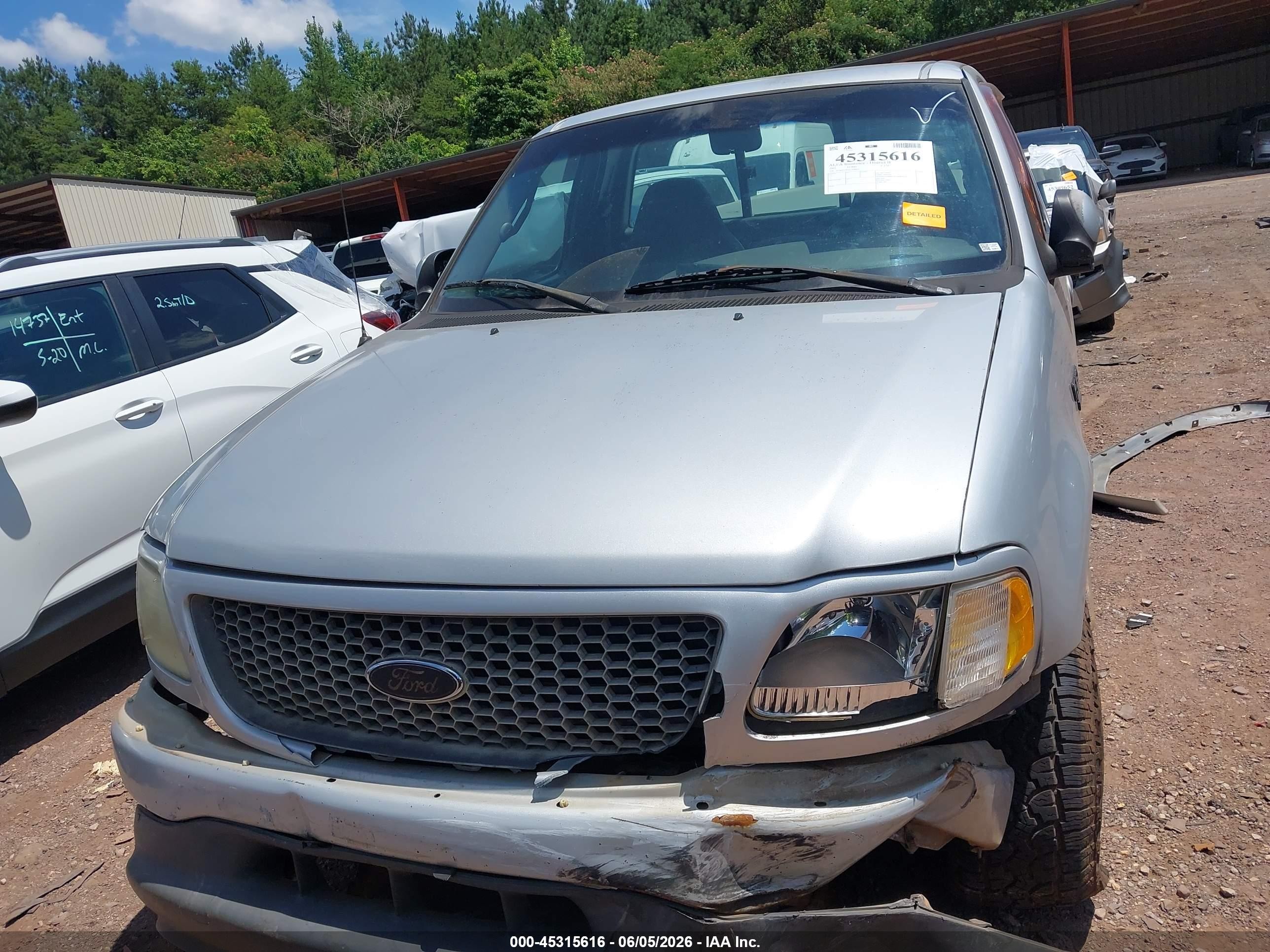 2001 Ford F-150 Xl/xlt Silver vin: 2FTRF07W01CA86601