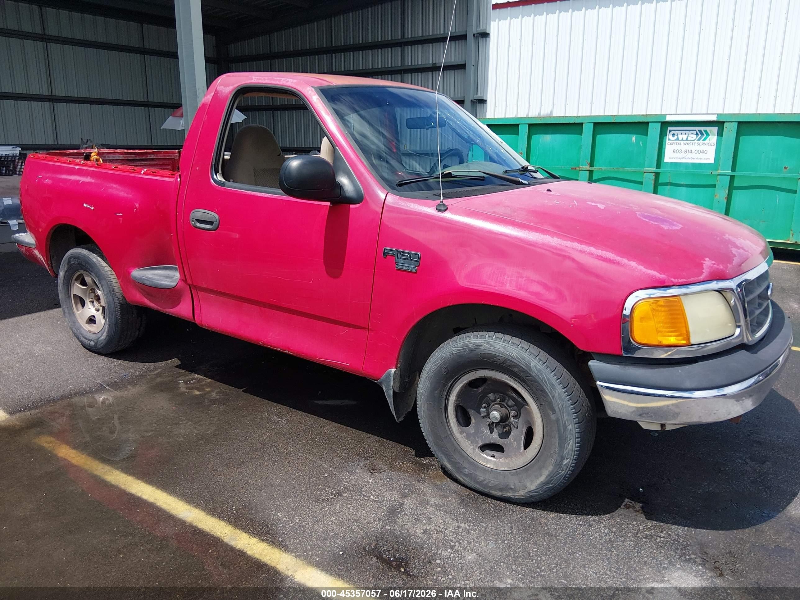 2004 Ford F-150 Heritage Xl/xlt Red vin: 2FTRF07WX4CA21999