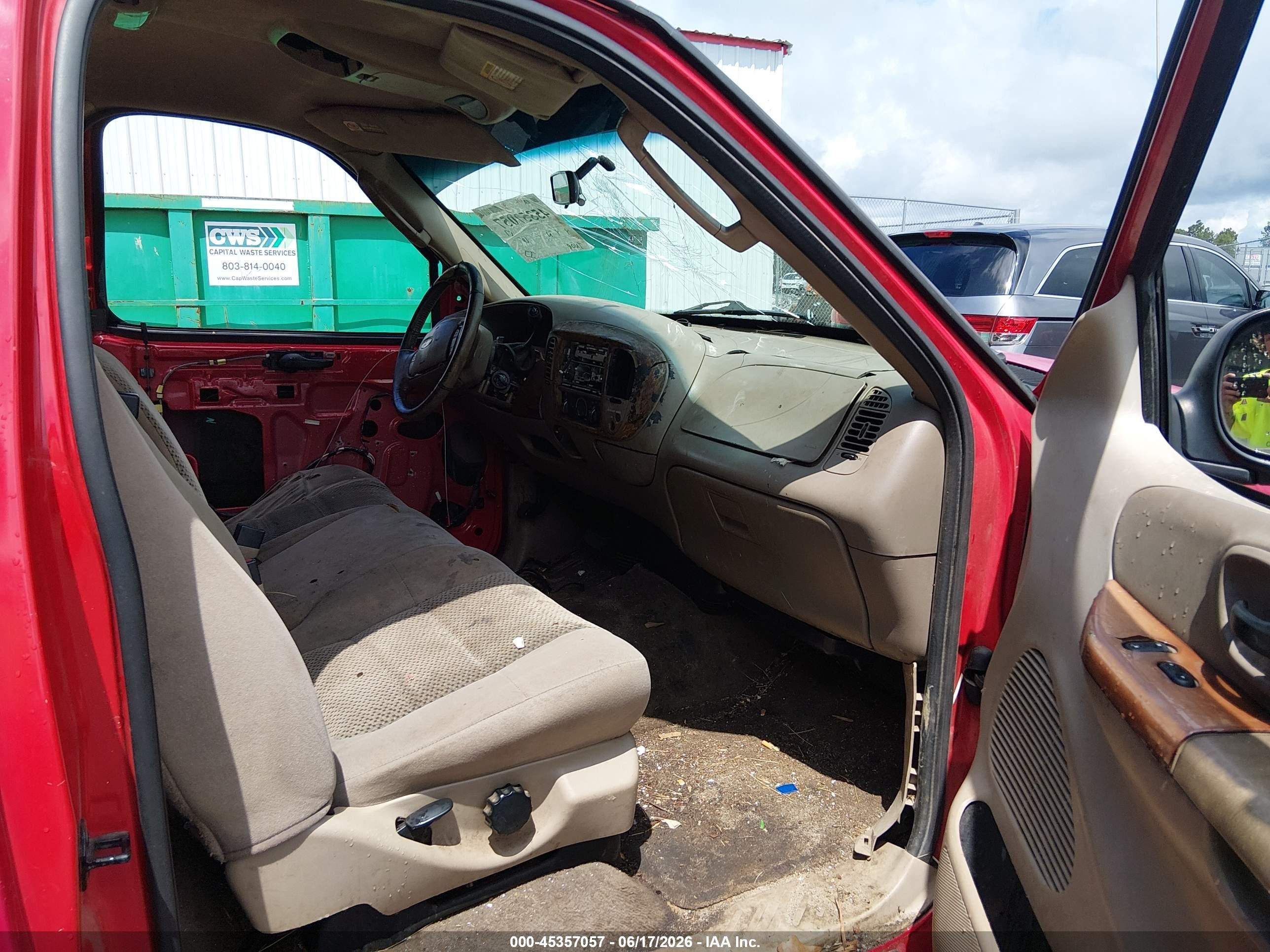 2004 Ford F-150 Heritage Xl/xlt Red vin: 2FTRF07WX4CA21999