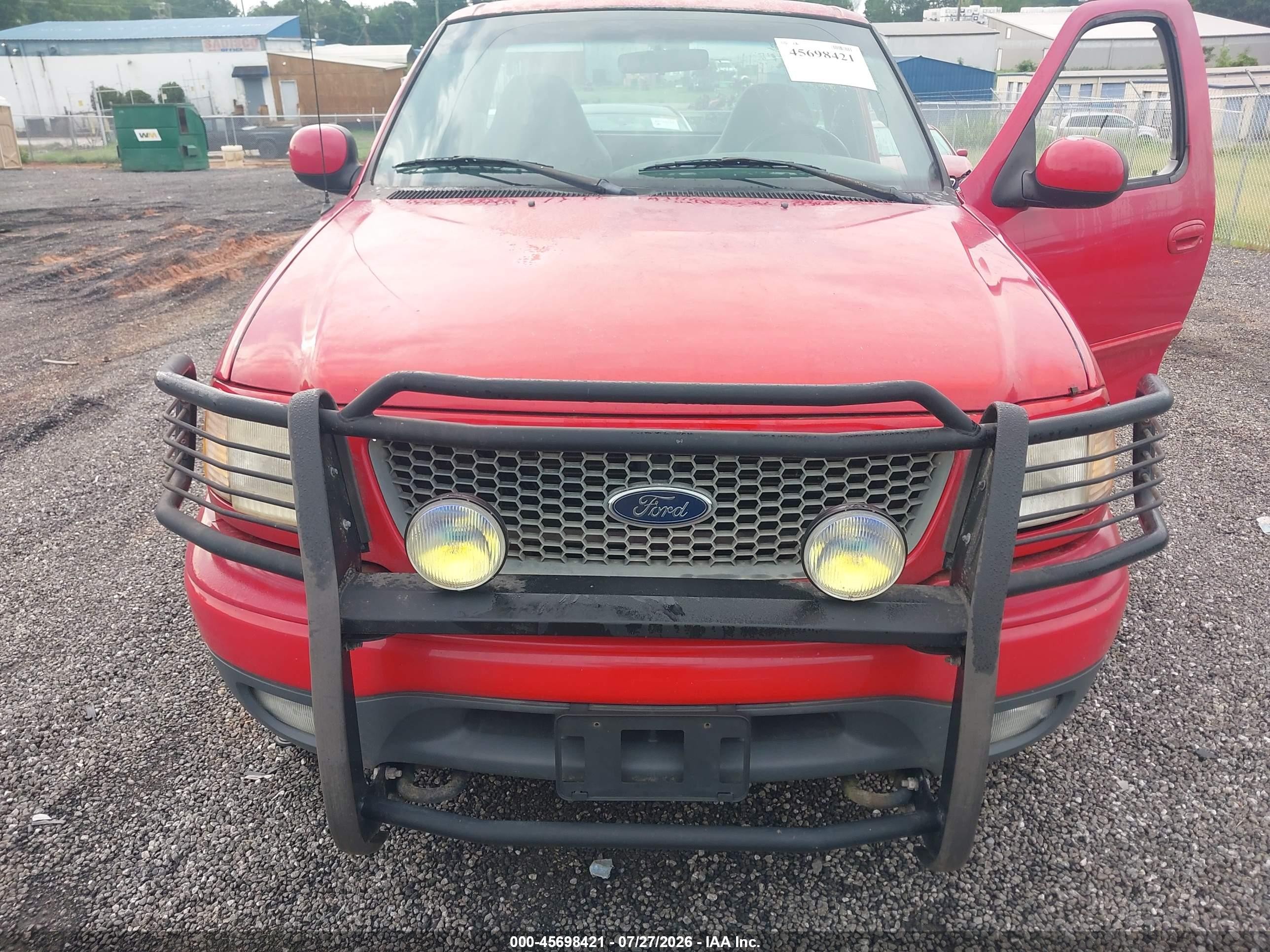 2001 Ford F-150 Xl/xlt Red vin: 2FTRF08LX1CA62293