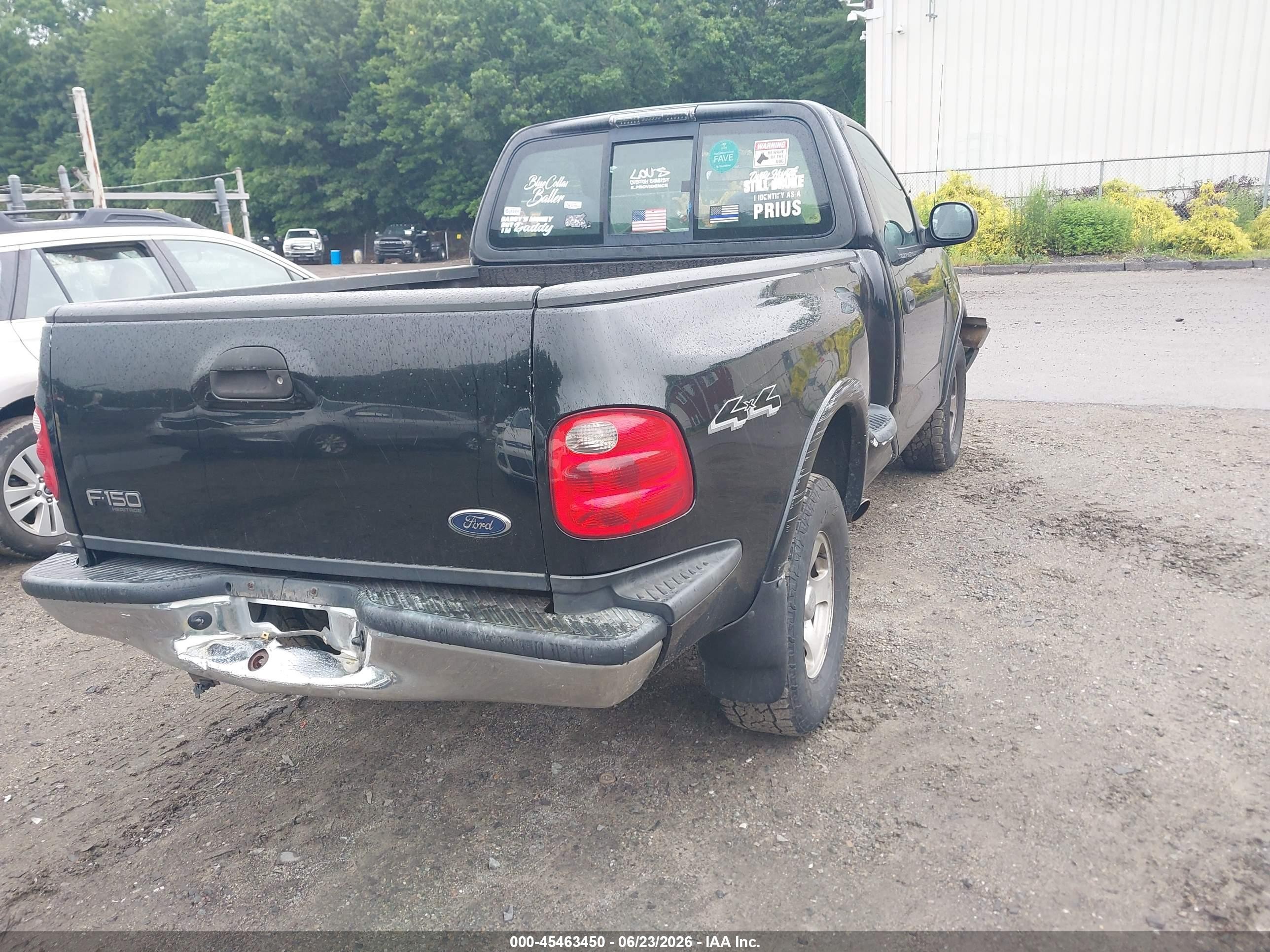 2004 Ford F-150 Heritage Xl/xlt Black vin: 2FTRF08W34CA33202
