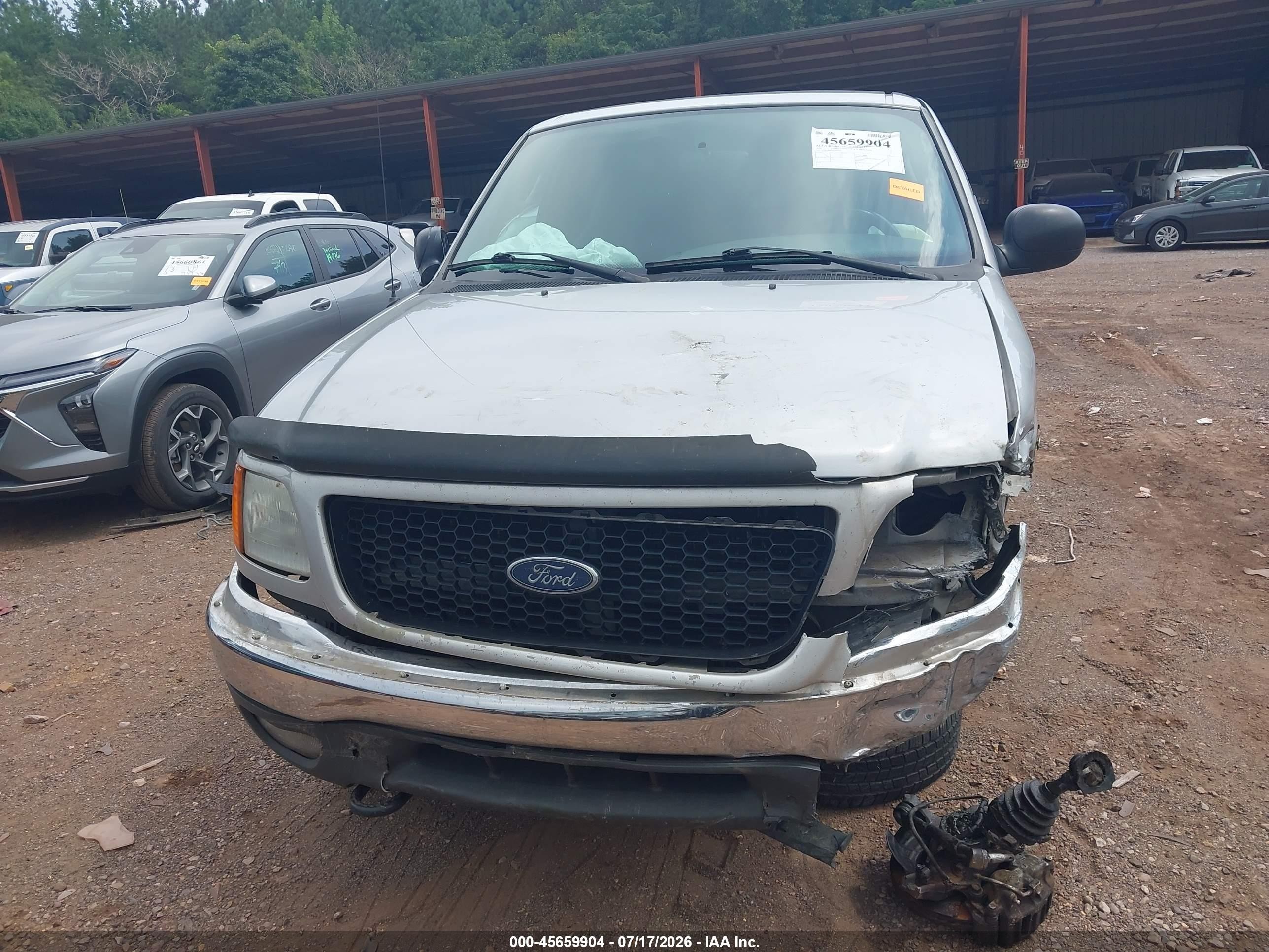 2004 Ford F-150 Heritage Xl/xlt Silver vin: 2FTRF08W74CA94259