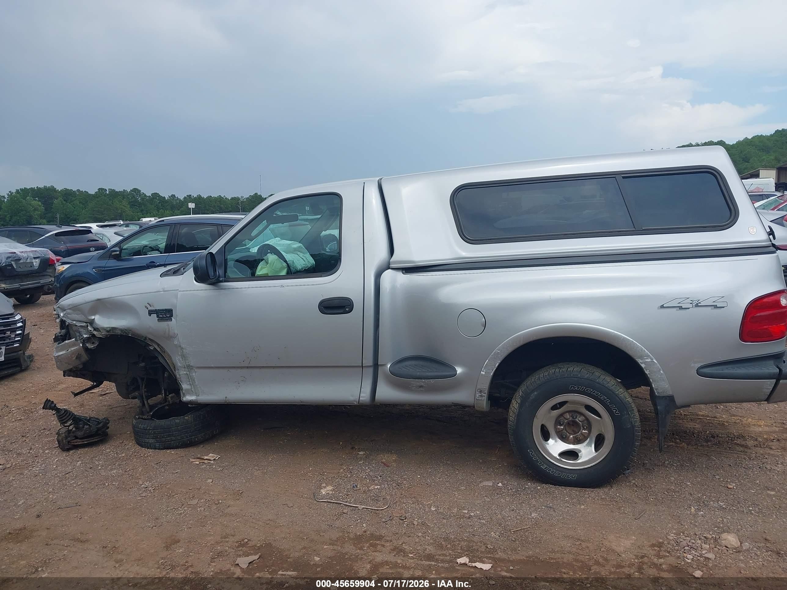 2004 Ford F-150 Heritage Xl/xlt Silver vin: 2FTRF08W74CA94259