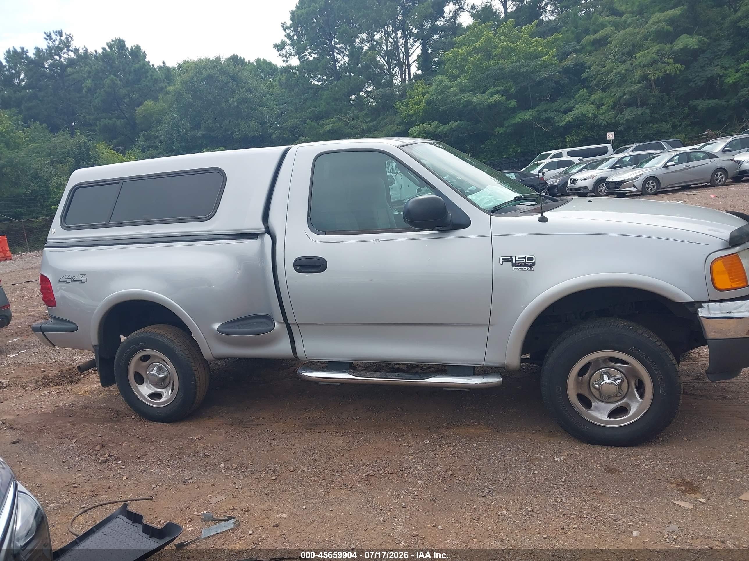2004 Ford F-150 Heritage Xl/xlt Silver vin: 2FTRF08W74CA94259