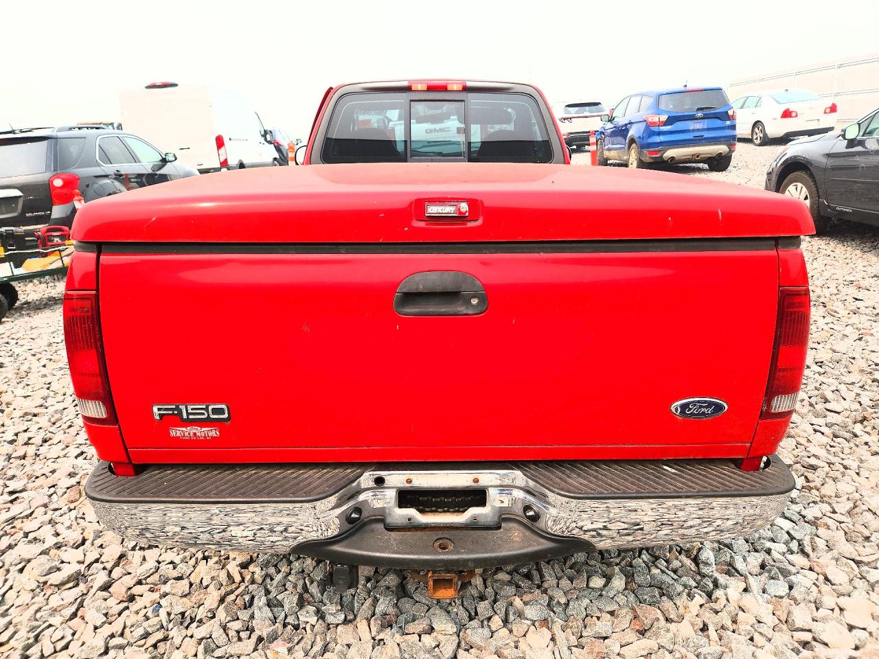 2003 Ford F150 Красный vin: 2FTRF17213CA58814