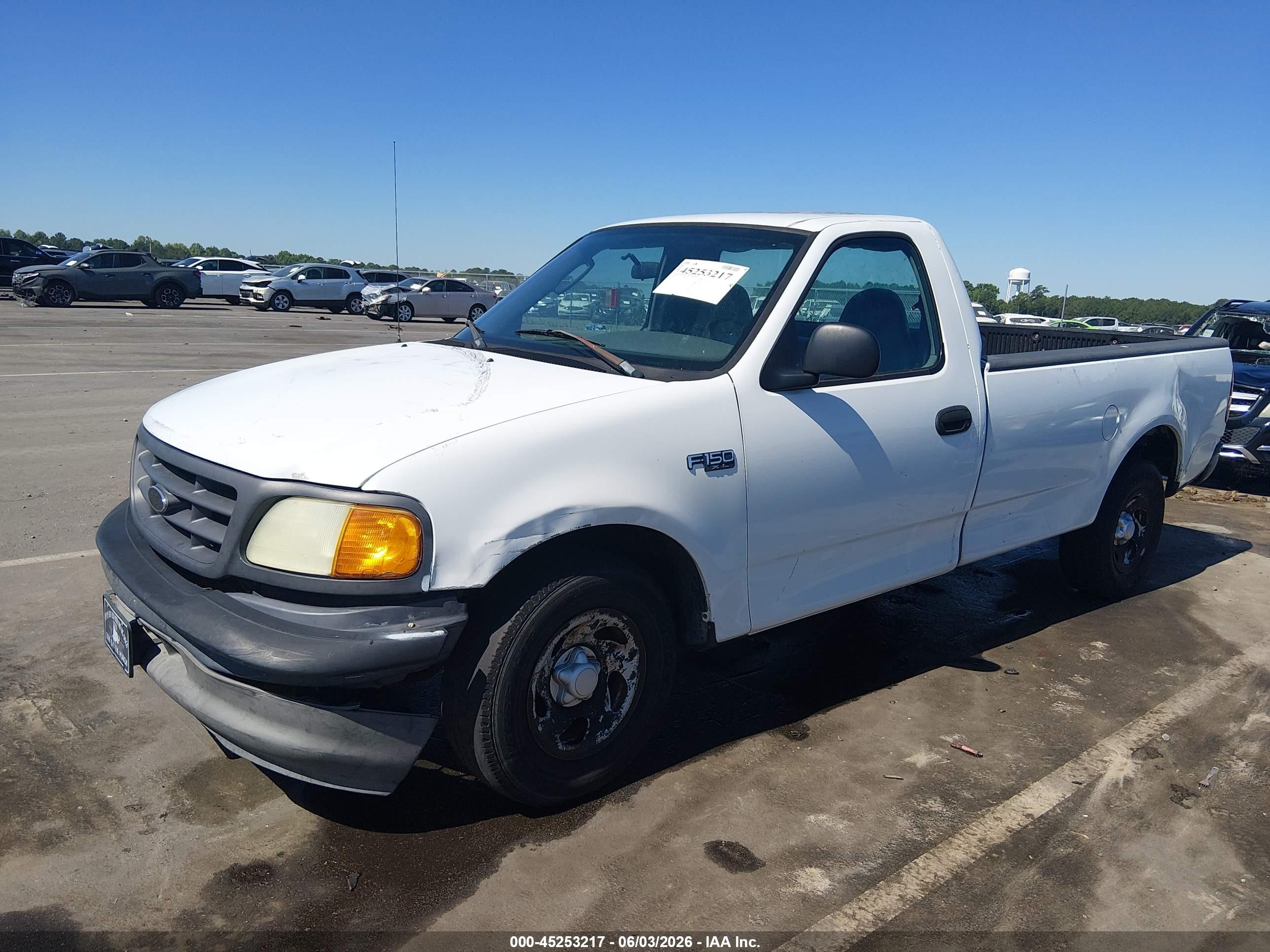 2004 Ford F-150 Heritage Xl/xlt White vin: 2FTRF17214CA66512