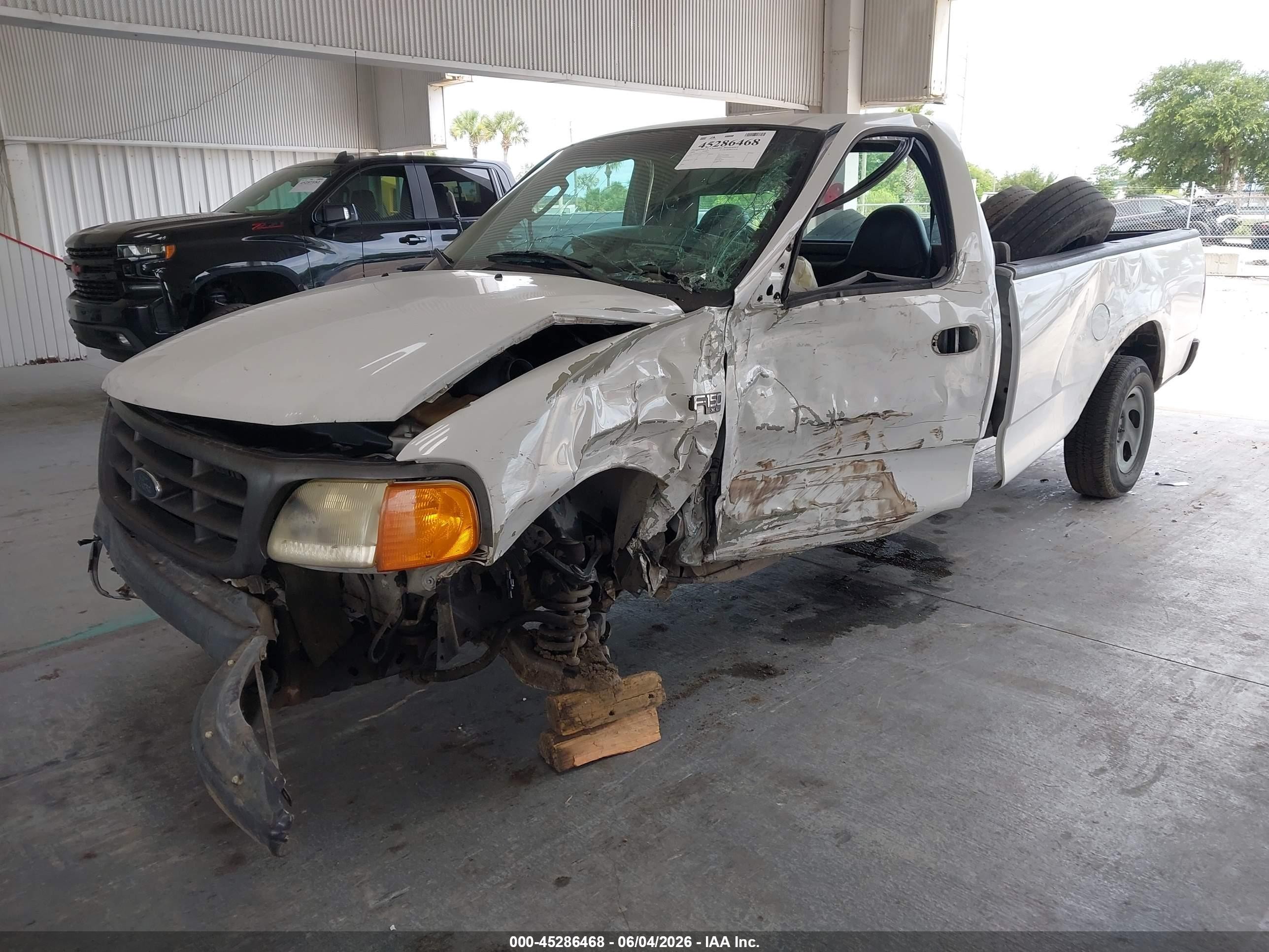 2004 Ford F-150 Heritage Xl/xlt White vin: 2FTRF17234CA22169