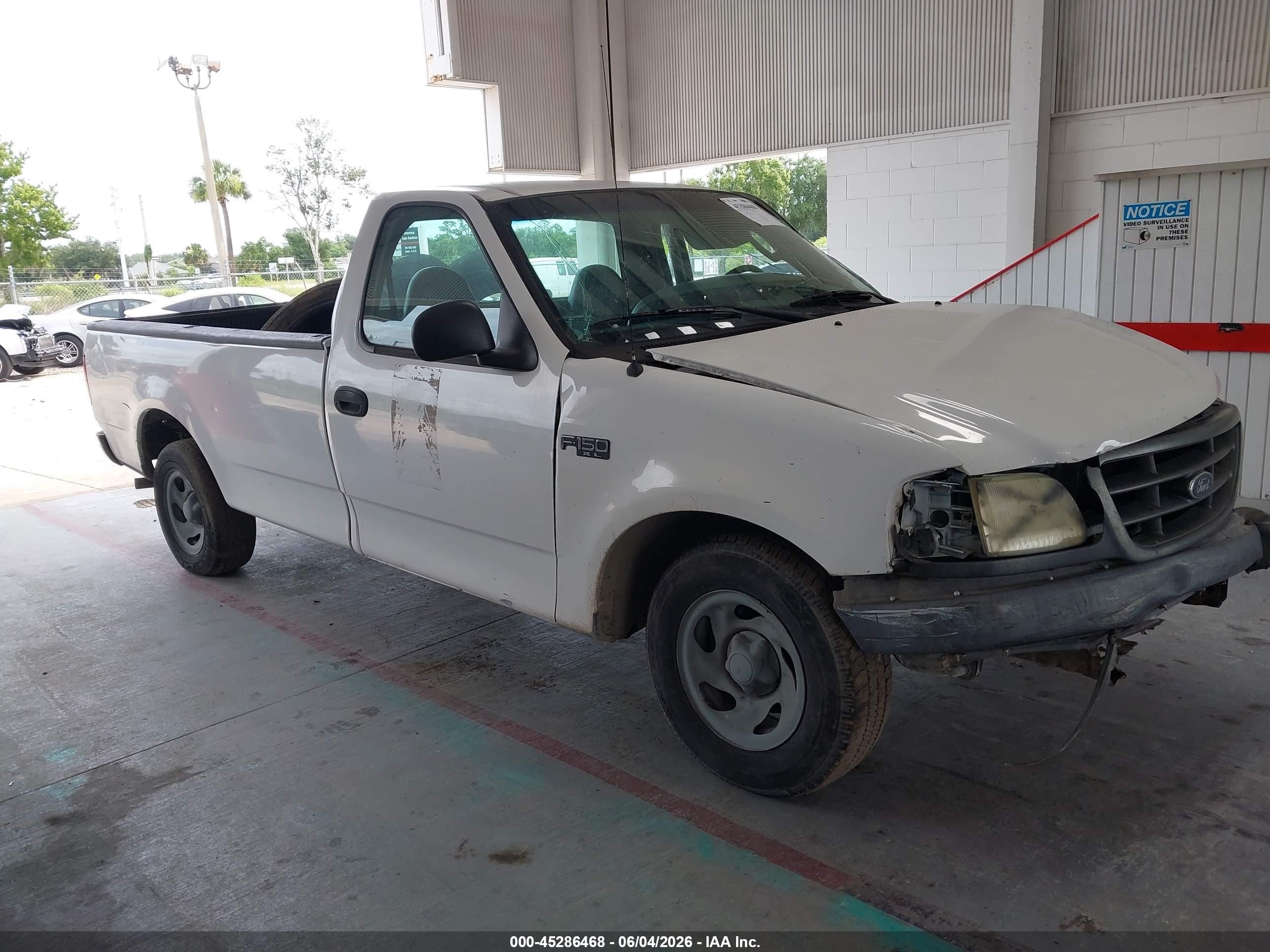 2004 Ford F-150 Heritage Xl/xlt White vin: 2FTRF17234CA22169
