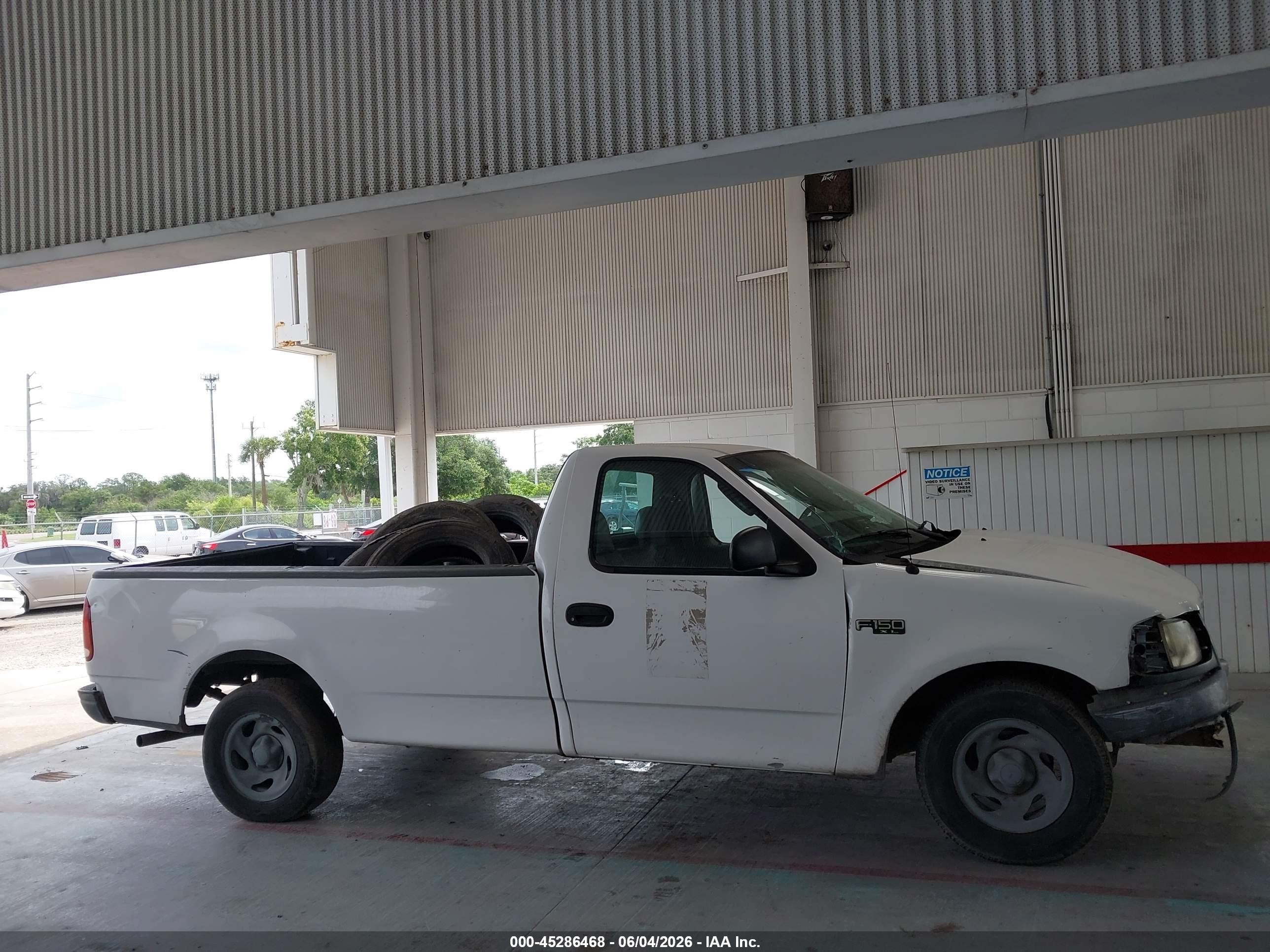 2004 Ford F-150 Heritage Xl/xlt White vin: 2FTRF17234CA22169