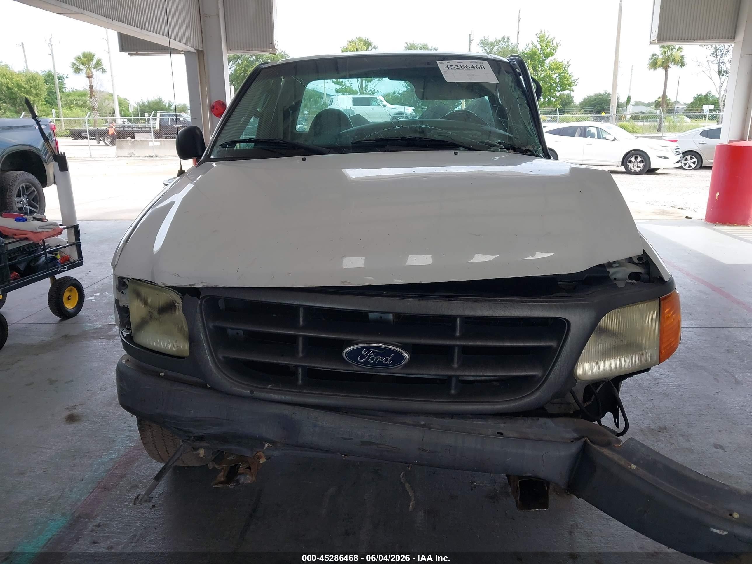 2004 Ford F-150 Heritage Xl/xlt White vin: 2FTRF17234CA22169