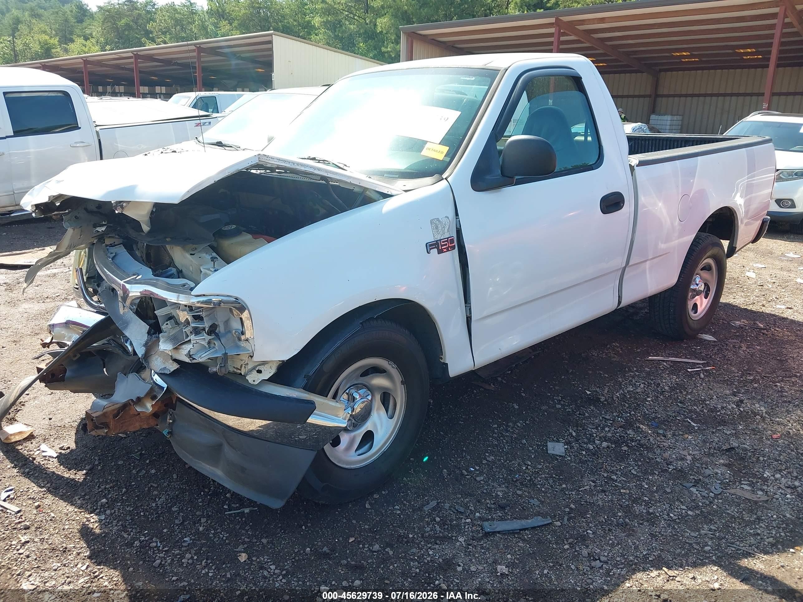 2004 Ford F-150 Heritage Xl/xlt White vin: 2FTRF17234CA35665