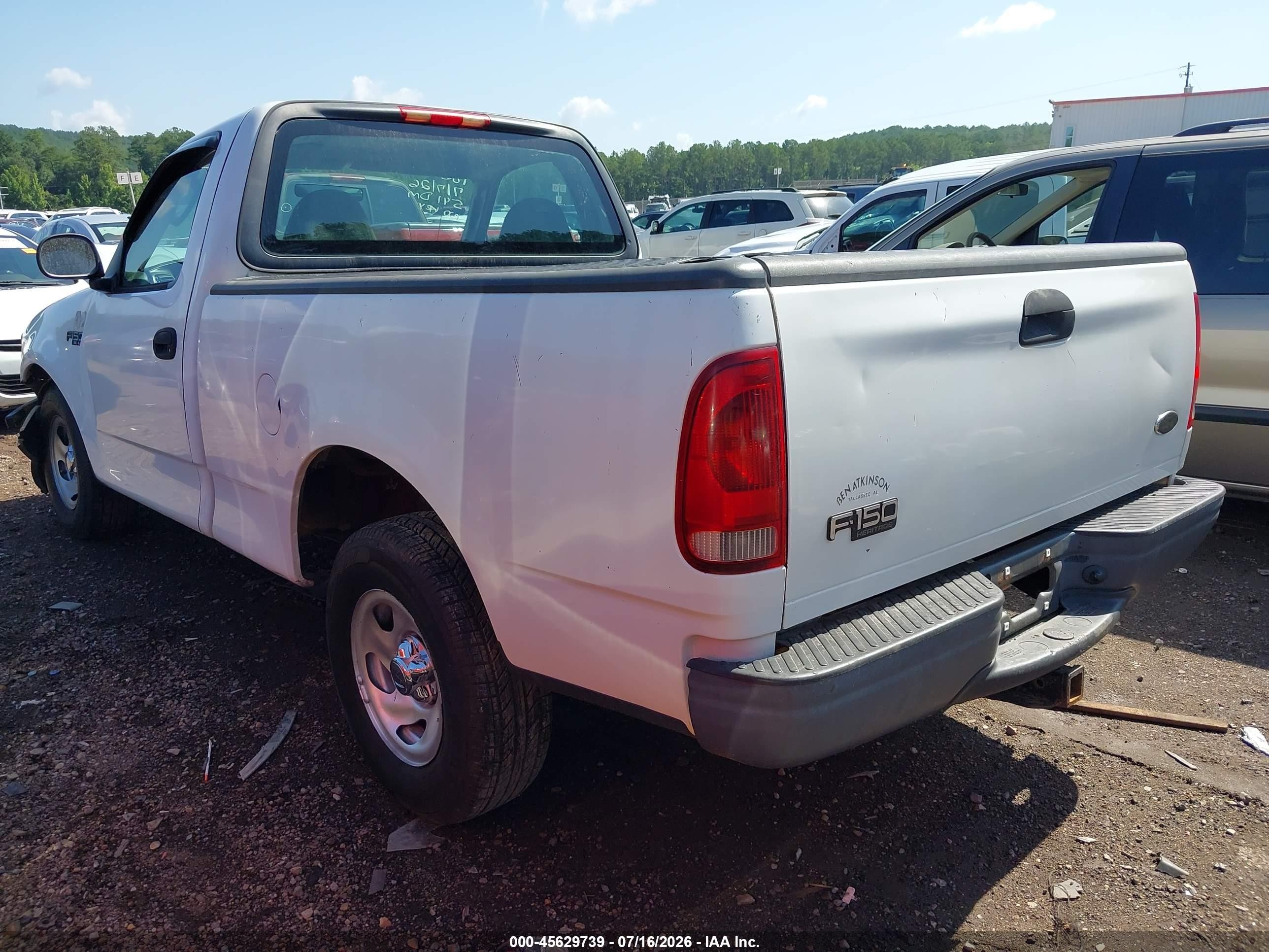 2004 Ford F-150 Heritage Xl/xlt White vin: 2FTRF17234CA35665