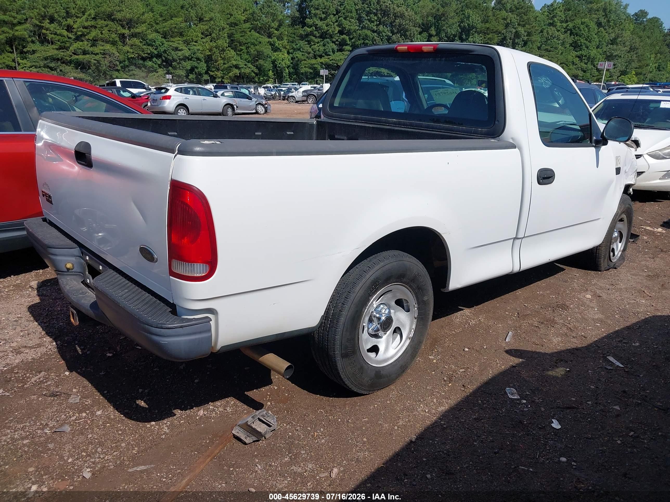 2004 Ford F-150 Heritage Xl/xlt White vin: 2FTRF17234CA35665