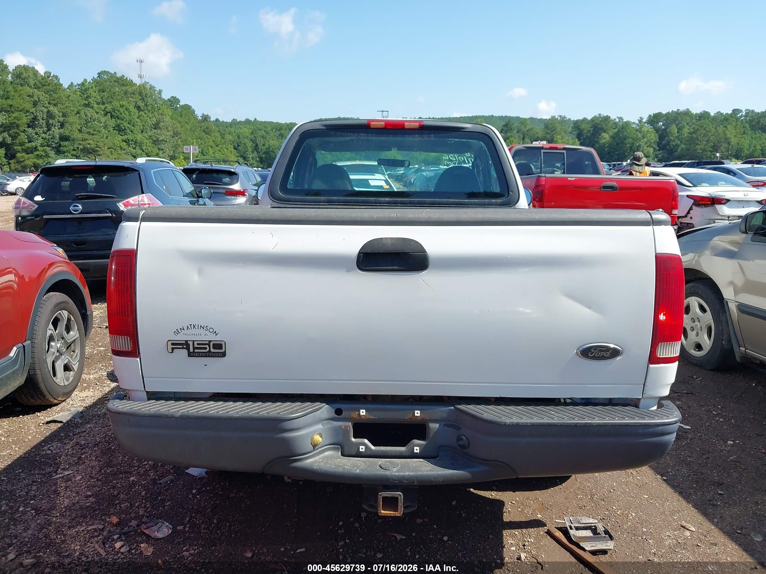 2004 Ford F-150 Heritage Xl/xlt White vin: 2FTRF17234CA35665