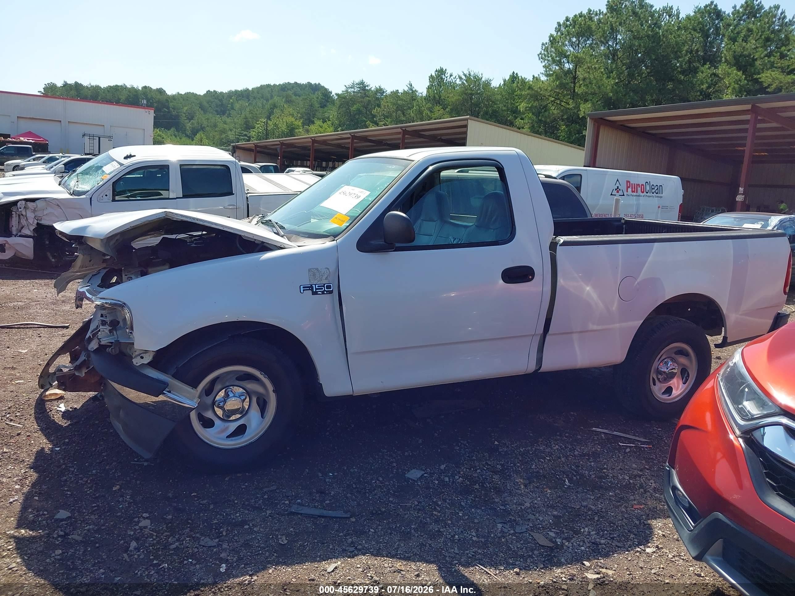 2004 Ford F-150 Heritage Xl/xlt White vin: 2FTRF17234CA35665