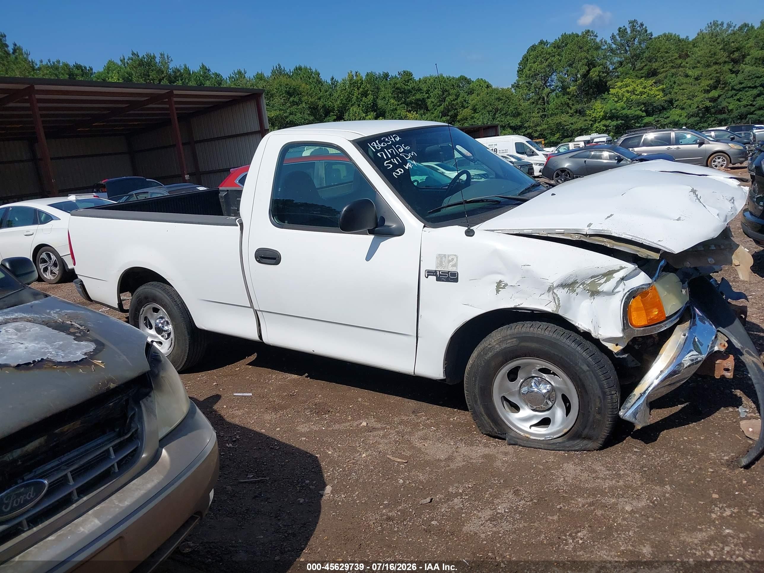 2004 Ford F-150 Heritage Xl/xlt White vin: 2FTRF17234CA35665