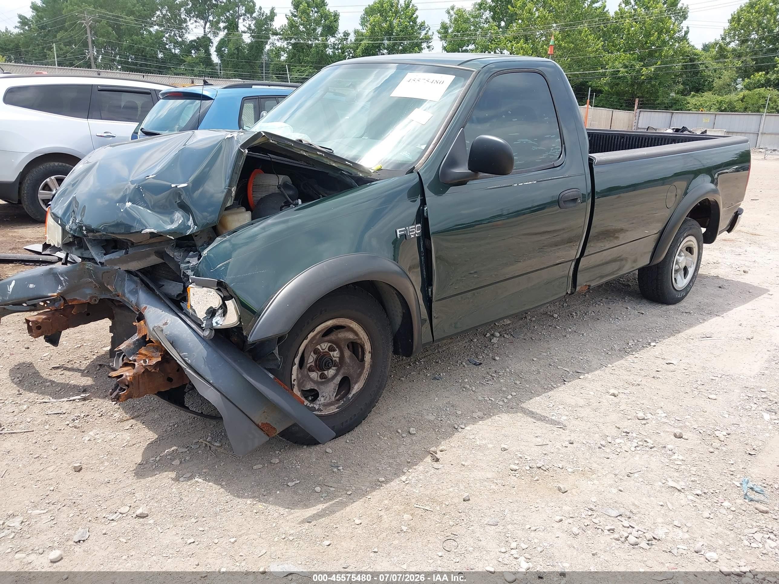 2004 Ford F-150 Heritage Xl/xlt Зеленый vin: 2FTRF17234CA80816
