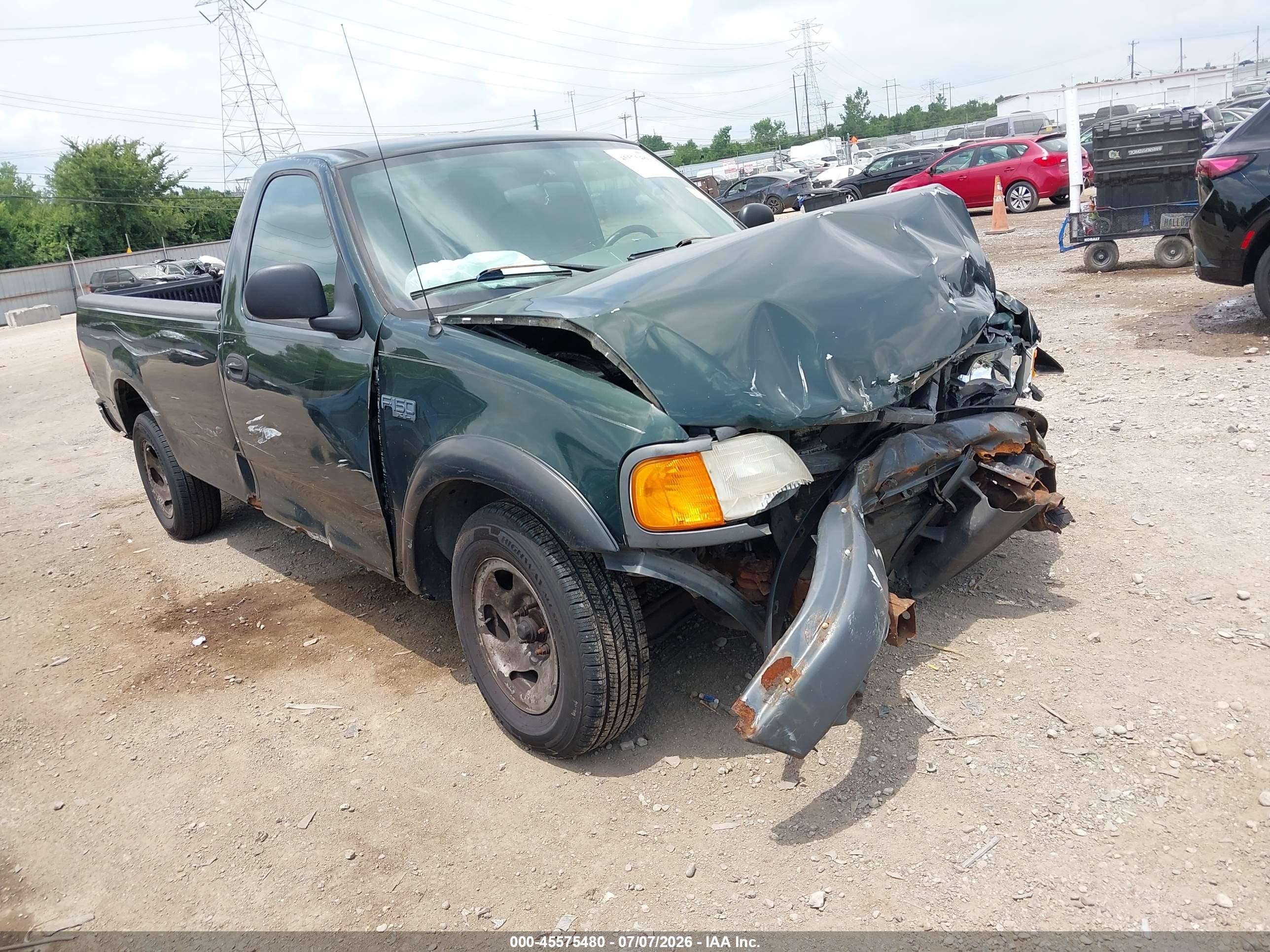2004 Ford F-150 Heritage Xl/xlt Зеленый vin: 2FTRF17234CA80816