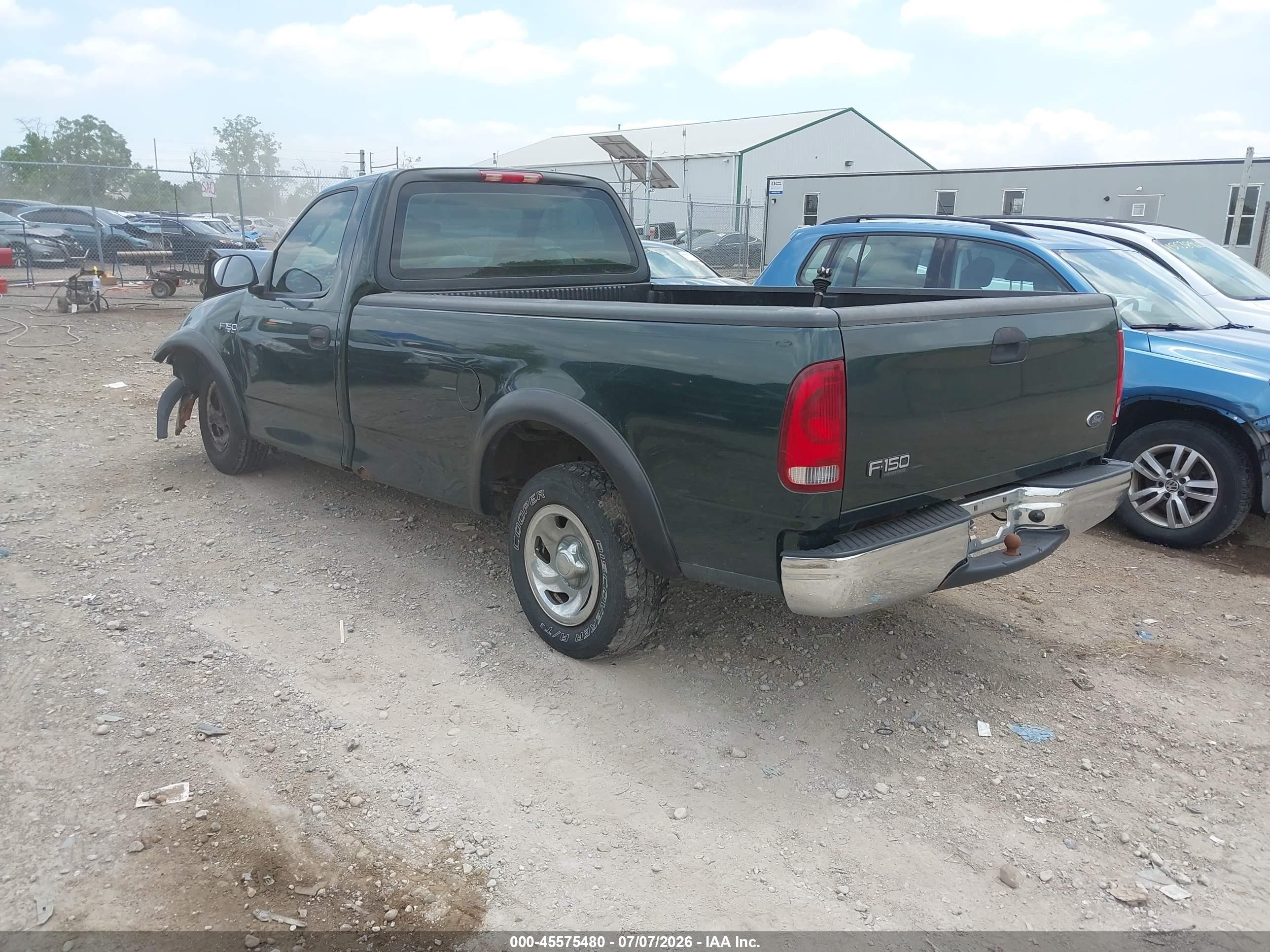 2004 Ford F-150 Heritage Xl/xlt Зеленый vin: 2FTRF17234CA80816