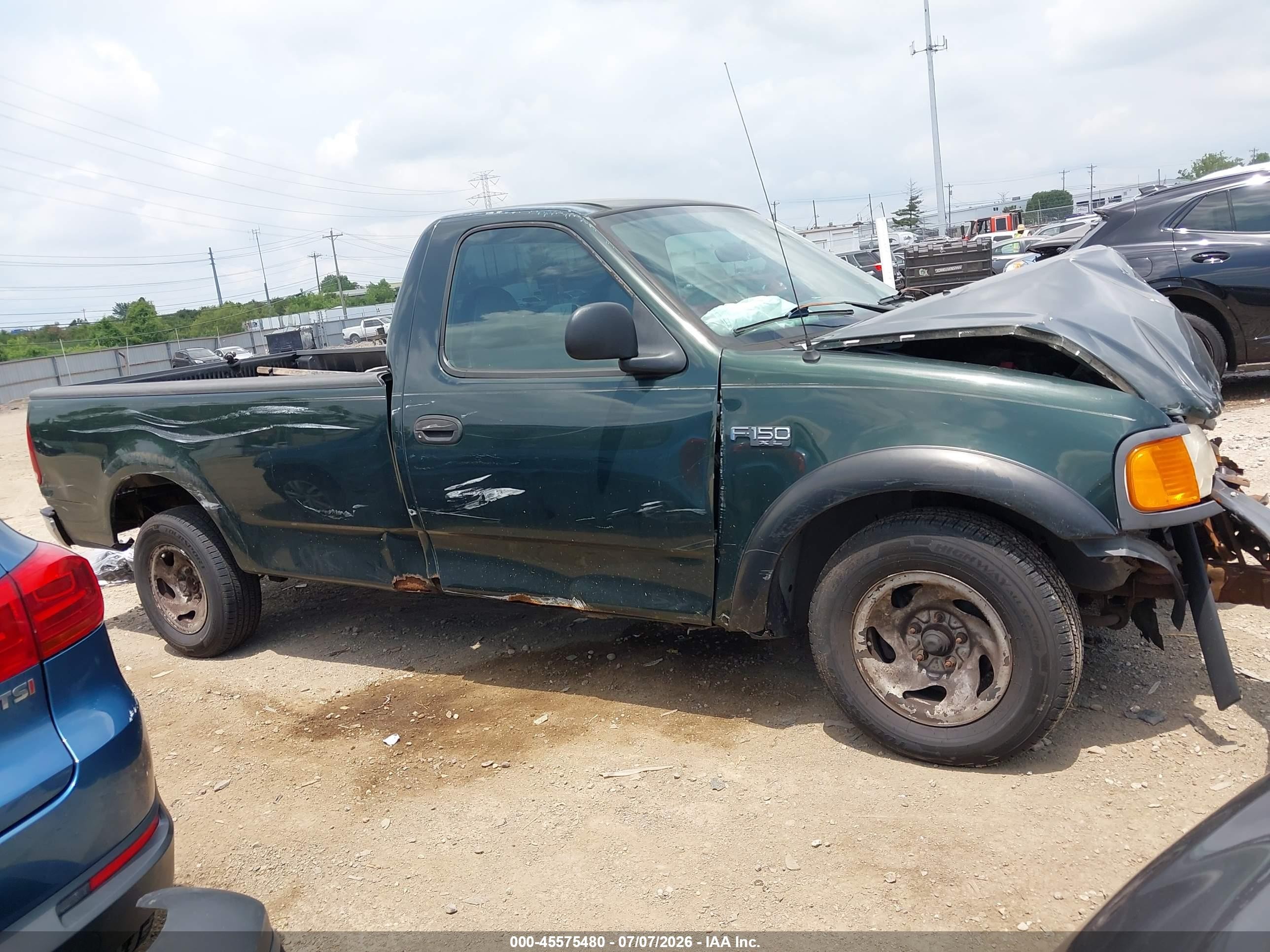 2004 Ford F-150 Heritage Xl/xlt Зеленый vin: 2FTRF17234CA80816