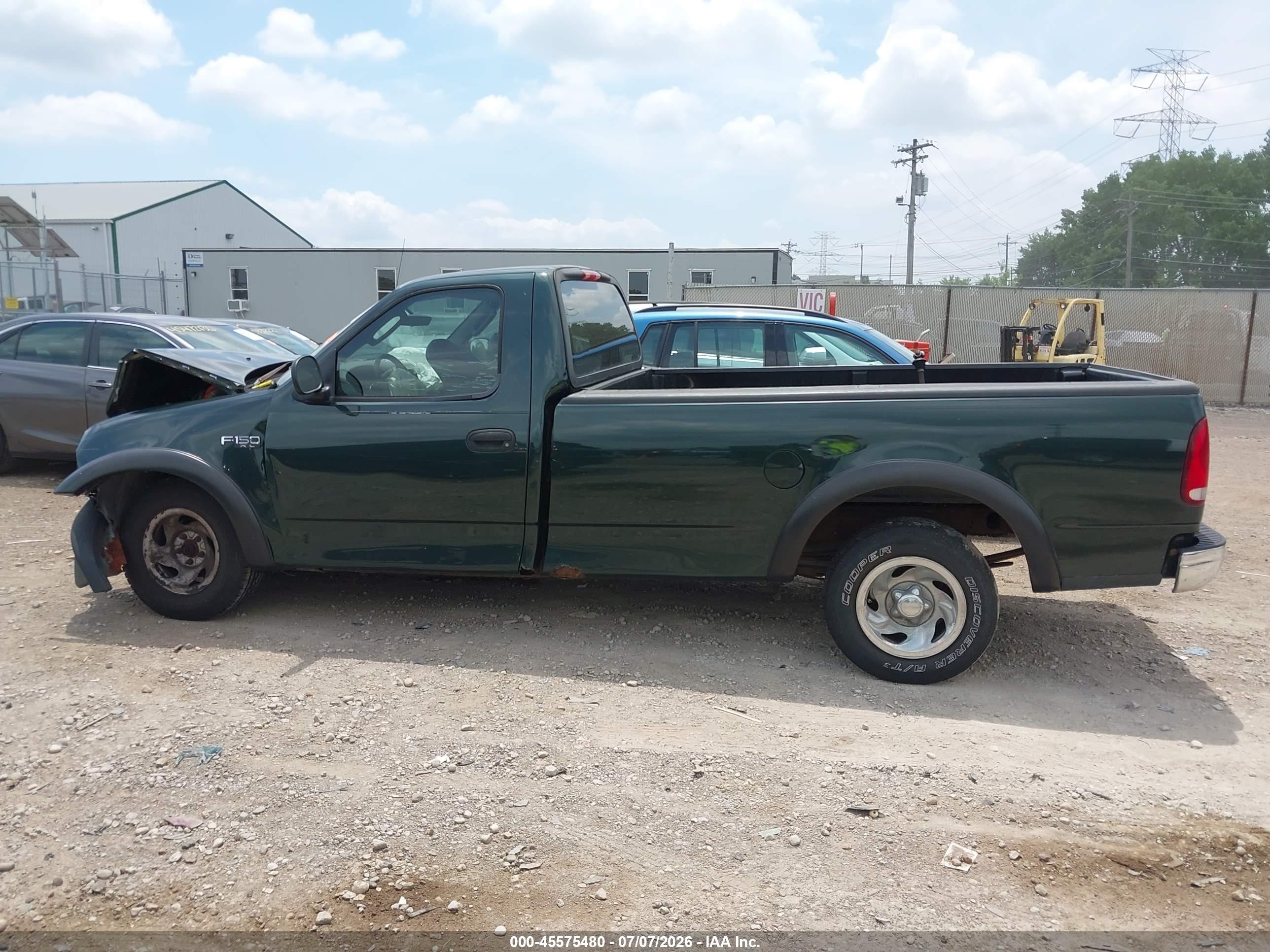 2004 Ford F-150 Heritage Xl/xlt Зеленый vin: 2FTRF17234CA80816