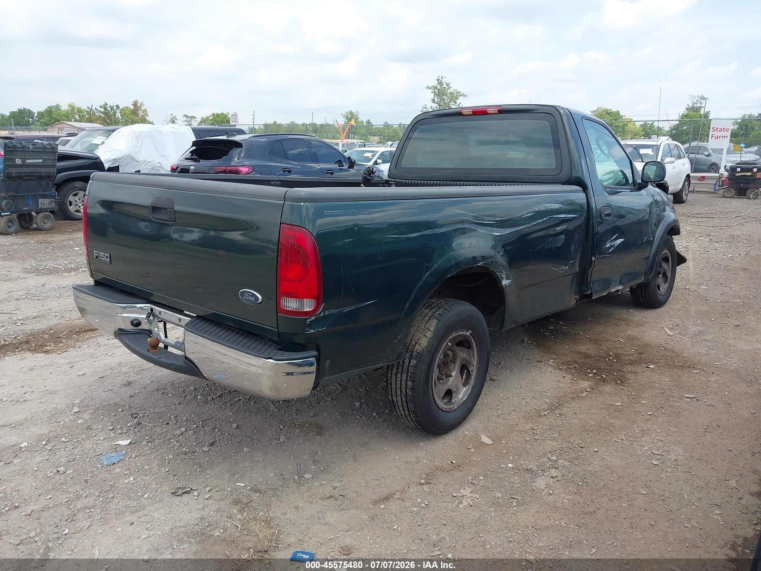 2004 Ford F-150 Heritage Xl/xlt Зеленый vin: 2FTRF17234CA80816