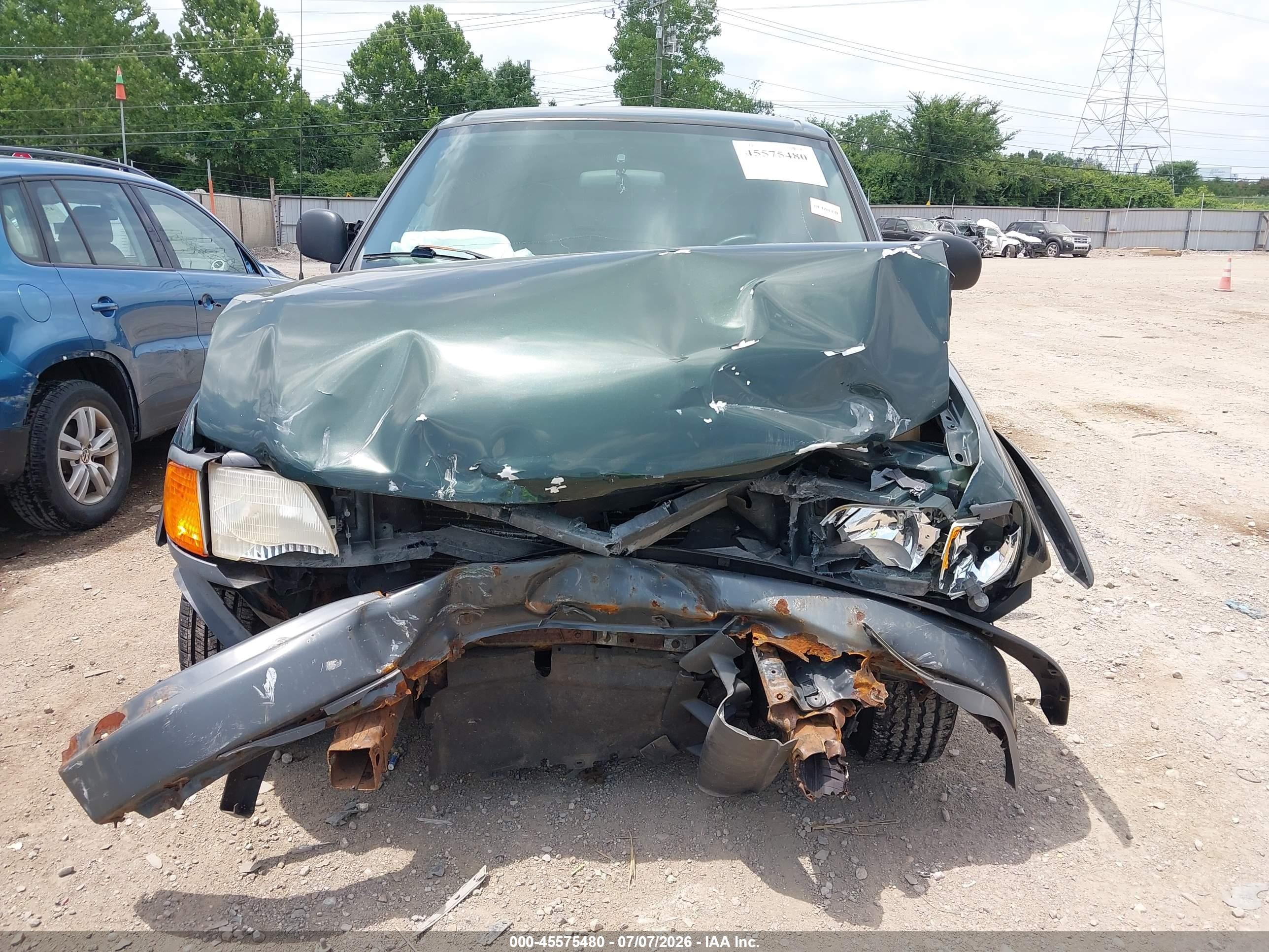 2004 Ford F-150 Heritage Xl/xlt Зеленый vin: 2FTRF17234CA80816