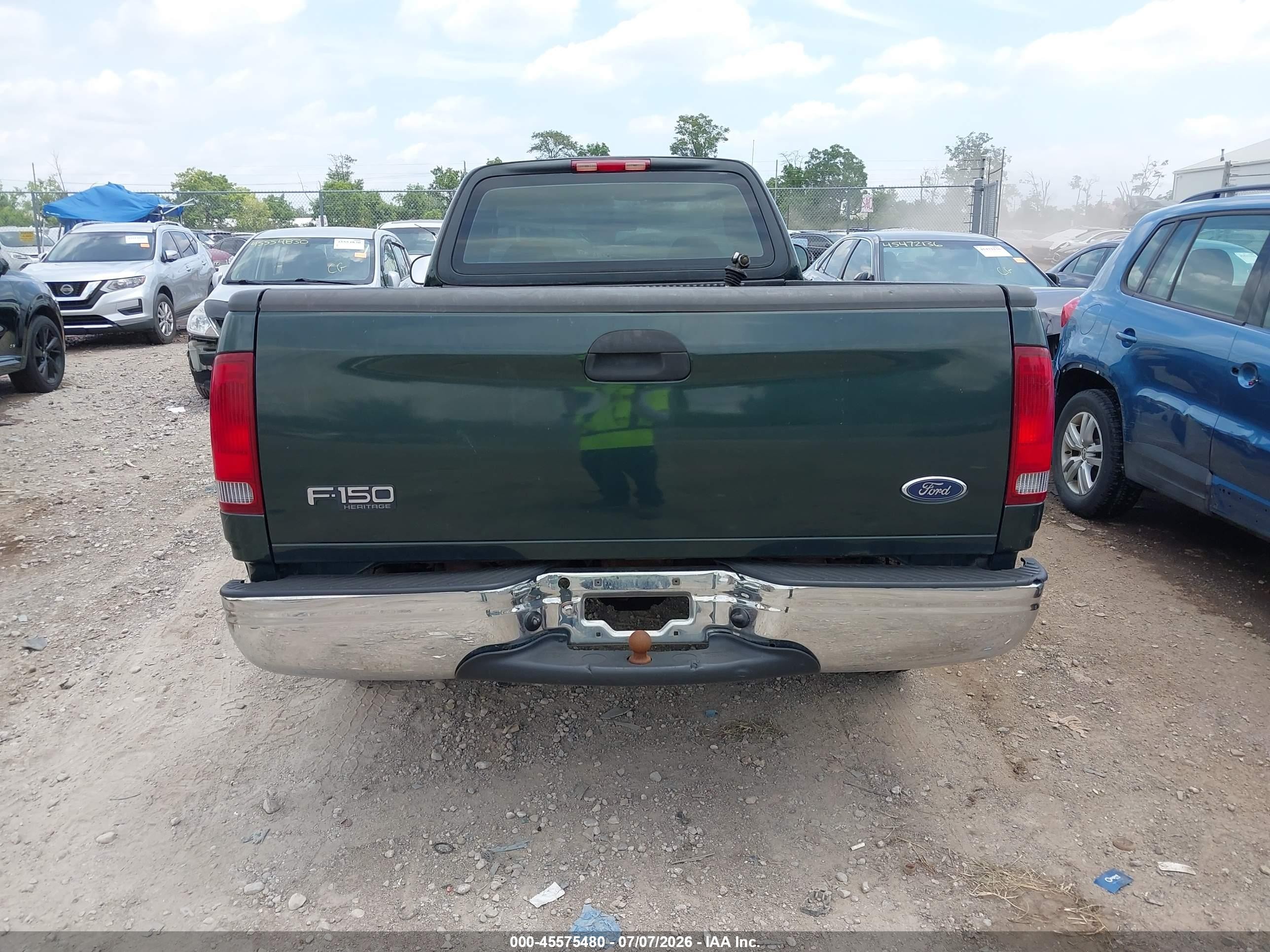 2004 Ford F-150 Heritage Xl/xlt Зеленый vin: 2FTRF17234CA80816