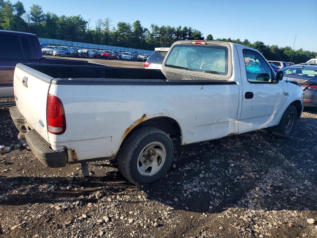 2003 Ford F-150 White vin: 2FTRF17253CA99561